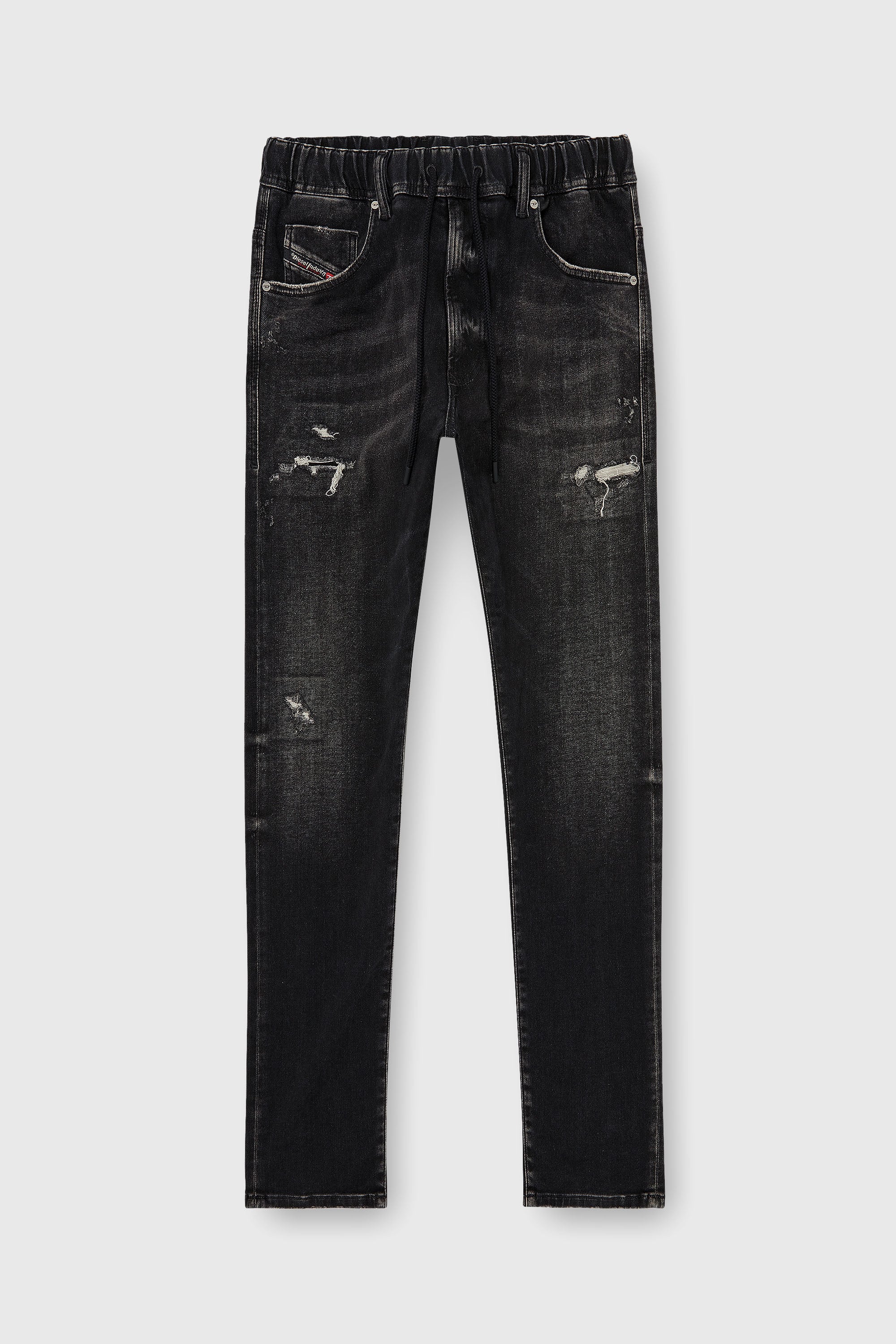 Diesel - Man's Regular 2030 D-Krooley Joggjeans&reg; 09Q22, Black/Dark grey - 2