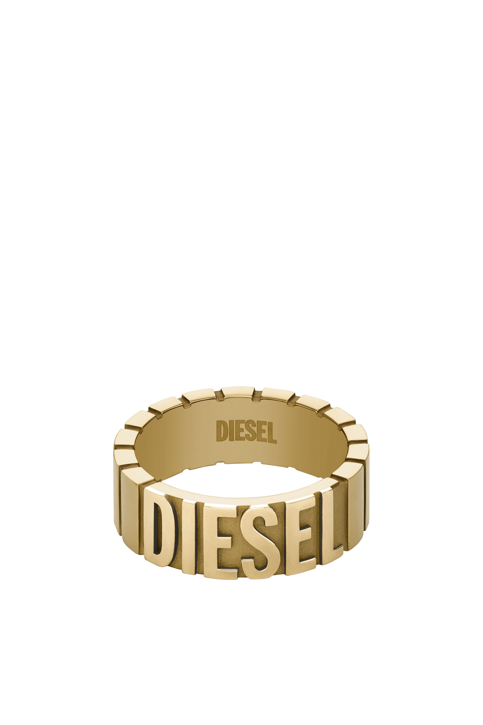 Diesel - DX1439, Anello in acciaio inossidabile Unisex in Oro - 2
