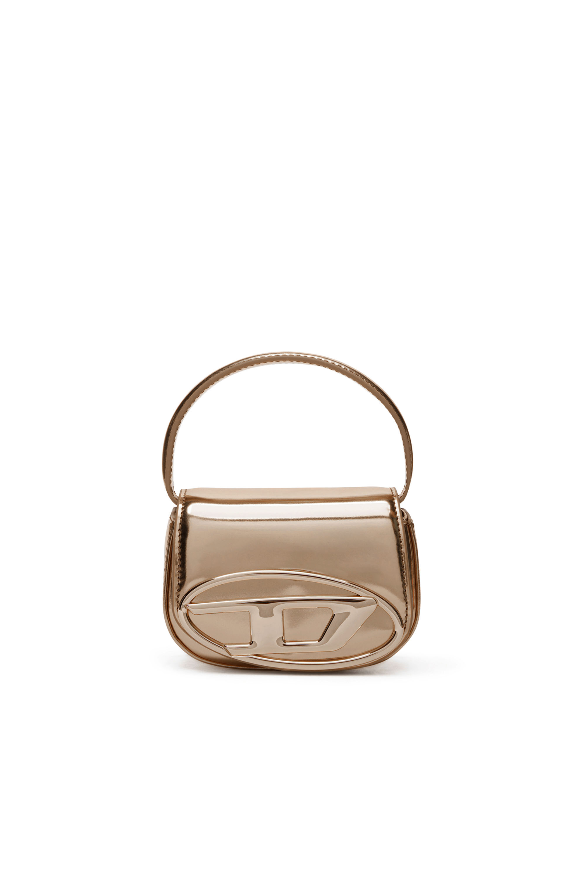 Diesel - 1DR-XS-S, 1DR-XS-S-Iconica mini borsa in pelle a specchio Donna in Marrone - 1