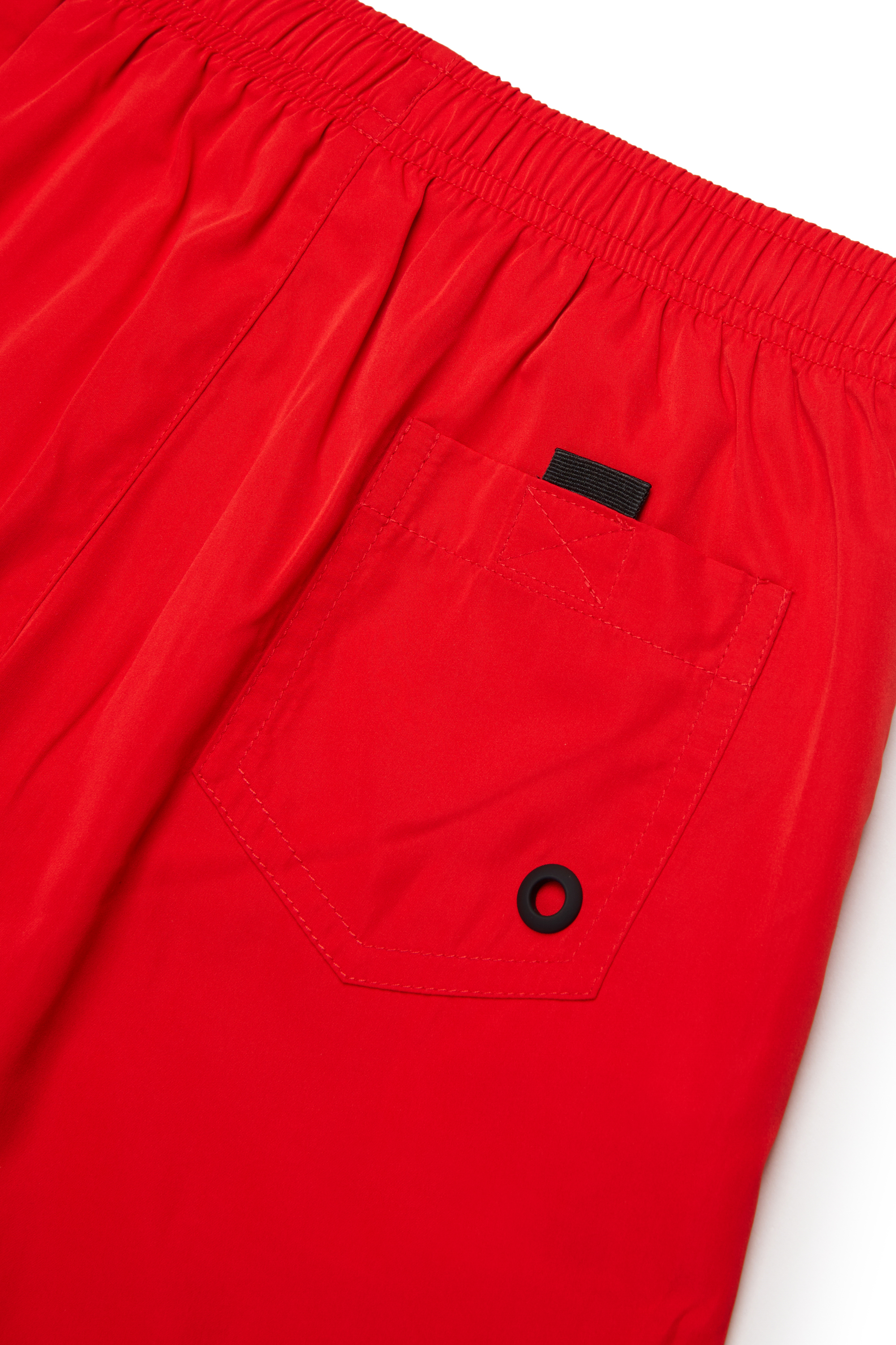 Diesel - MIDIT, Shorts da bagno con maxi logo Uomo in Rosso - 4