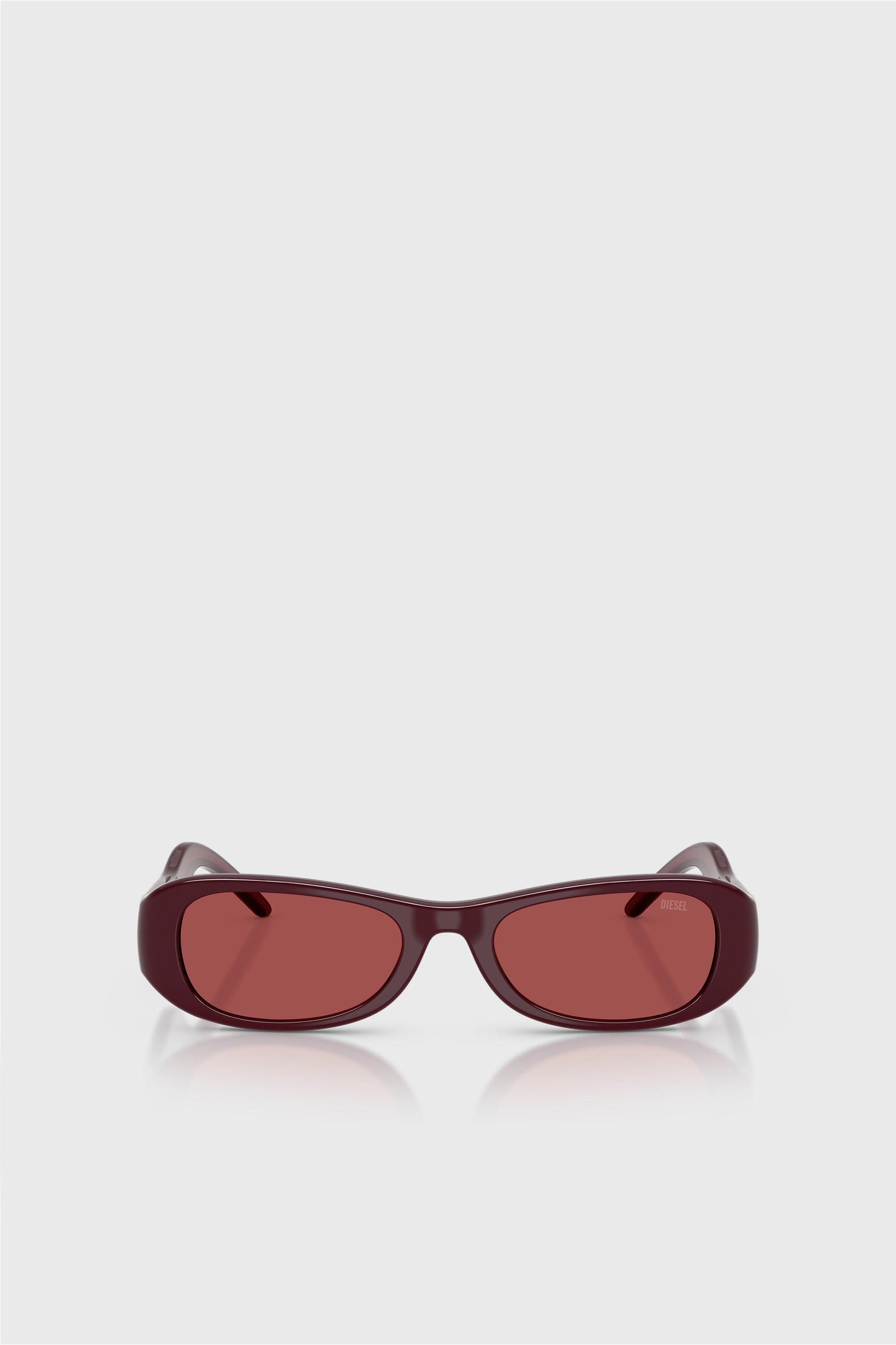 Diesel - 0DL3020U, Occhiali da sole pillow Unisex in Rosso - 1