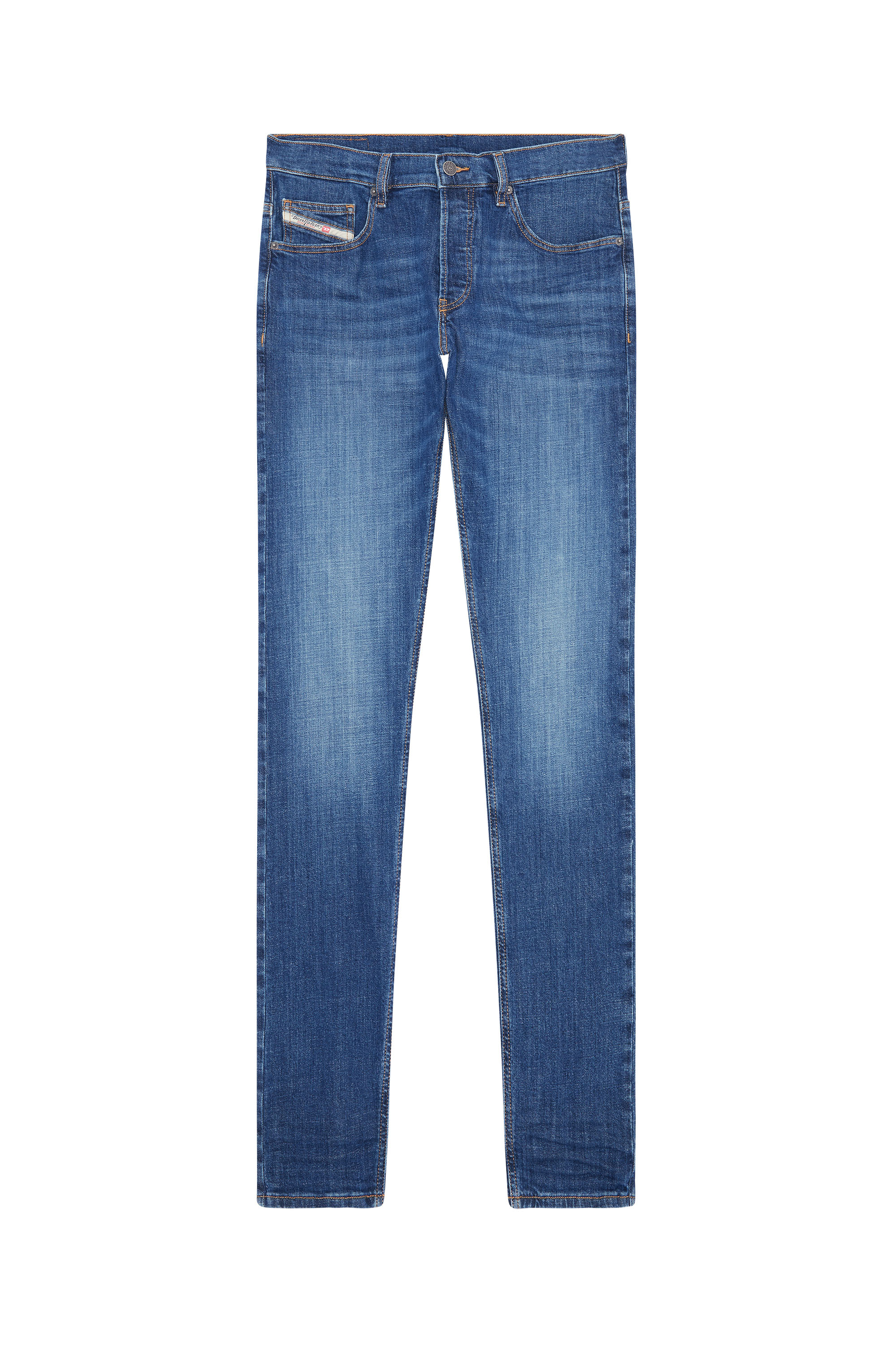 Diesel - D-Luster 0IHAR Slim Jeans, Blu Scuro - Image 6