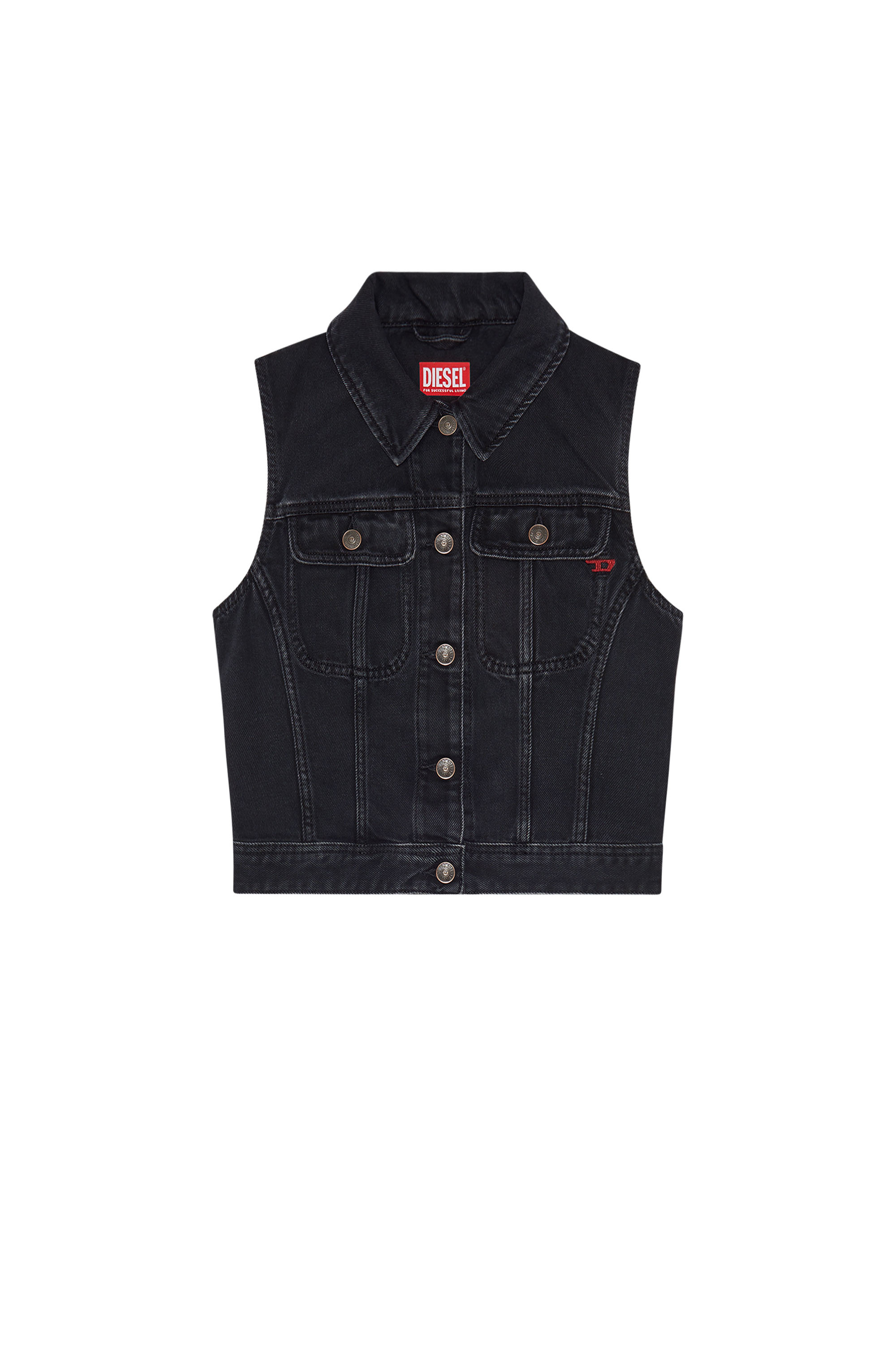 Diesel - DE-SLIMMY-SM, Nero/Grigio scuro - Image 6