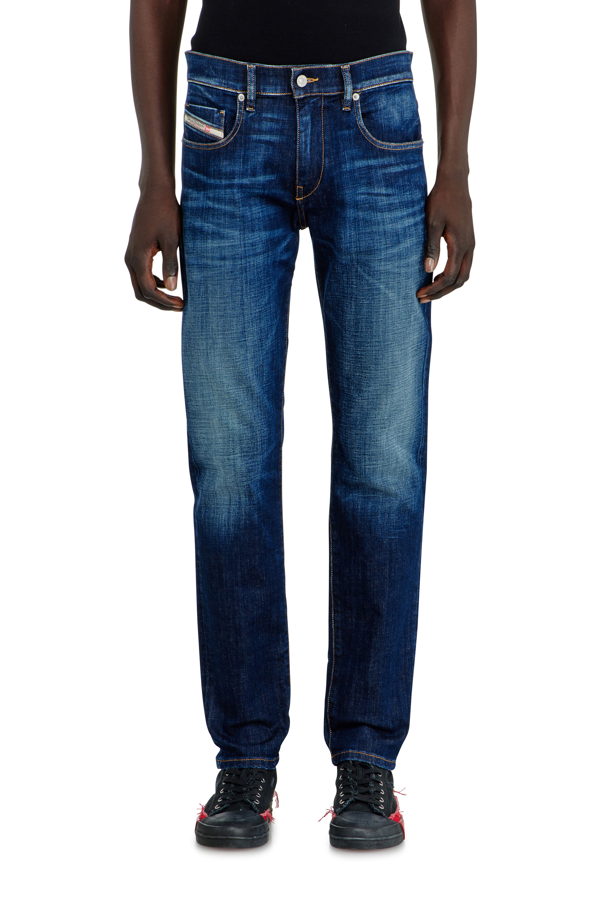 Diesel - Slim Jeans 2019 D-Strukt 09L61 Uomo, Blu medio - Image 1