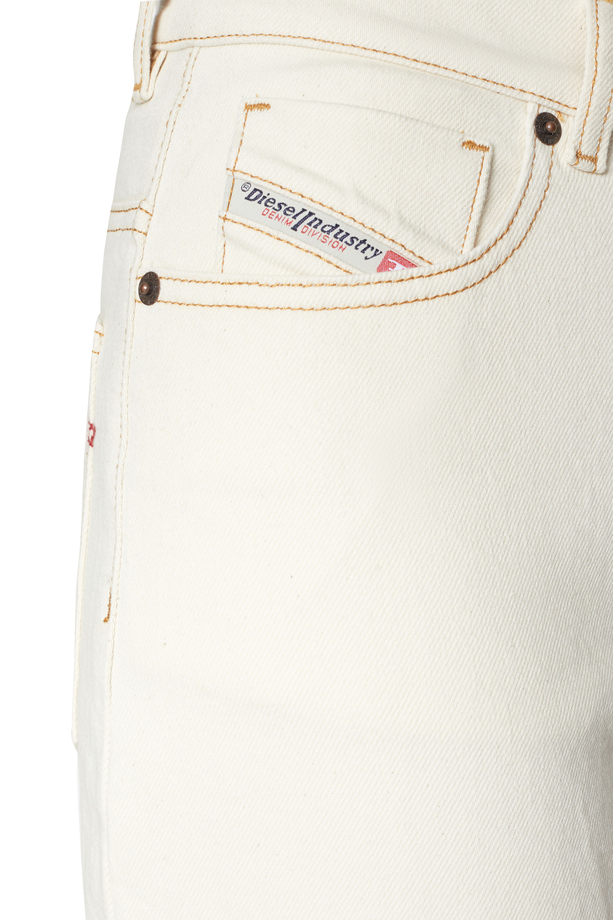 Diesel - 2000 WIDEE 09B94 Bootcut and Flare Jeans, Bianco - Image 4