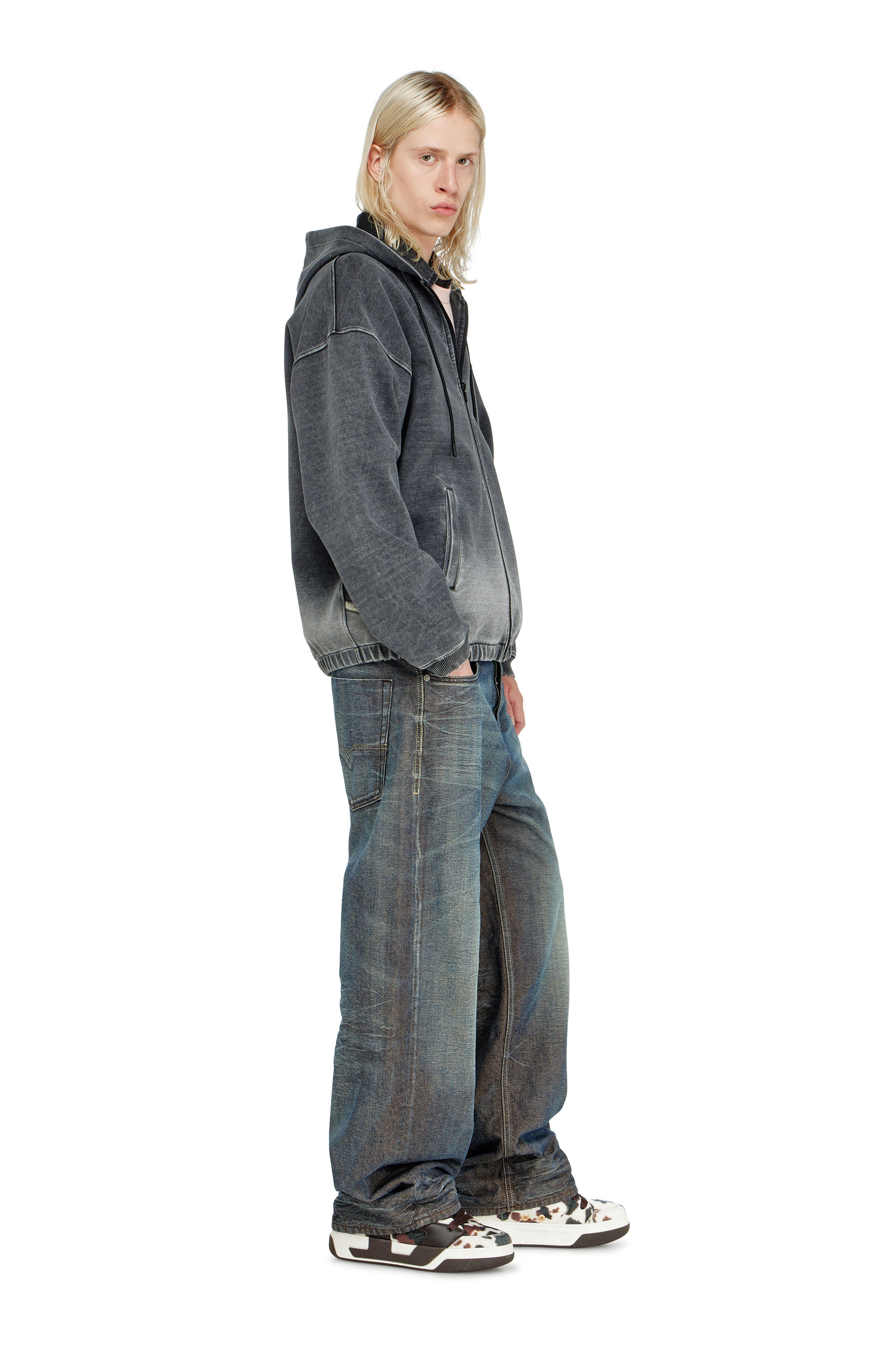 Diesel - Relaxed Jeans 1997 D-Enim-M 007EM Unisex, Blu Scuro - Image 2