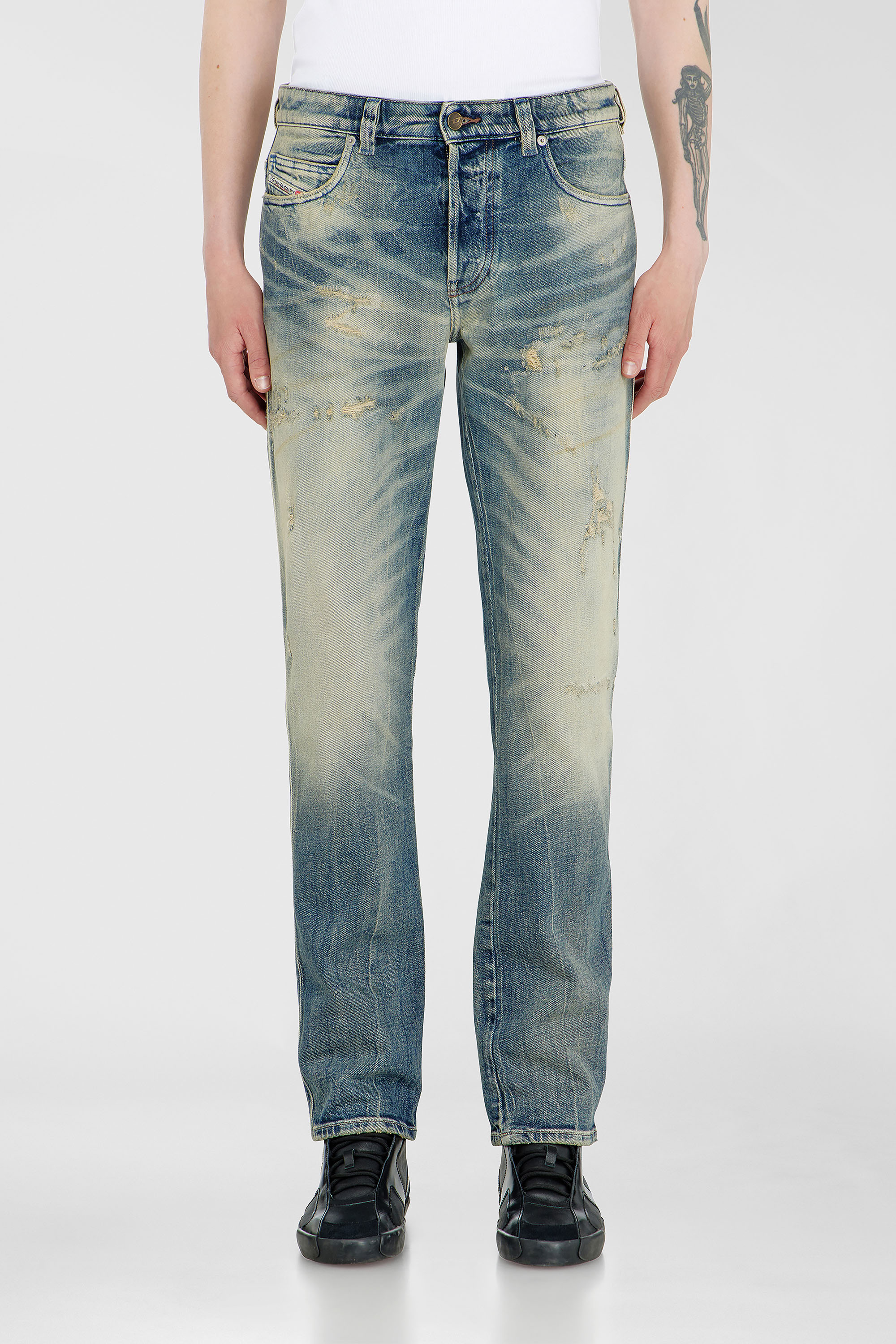 Diesel - Slim Jeans 1993 D-Vyl 09P34 Uomo, Blu medio - Image 4