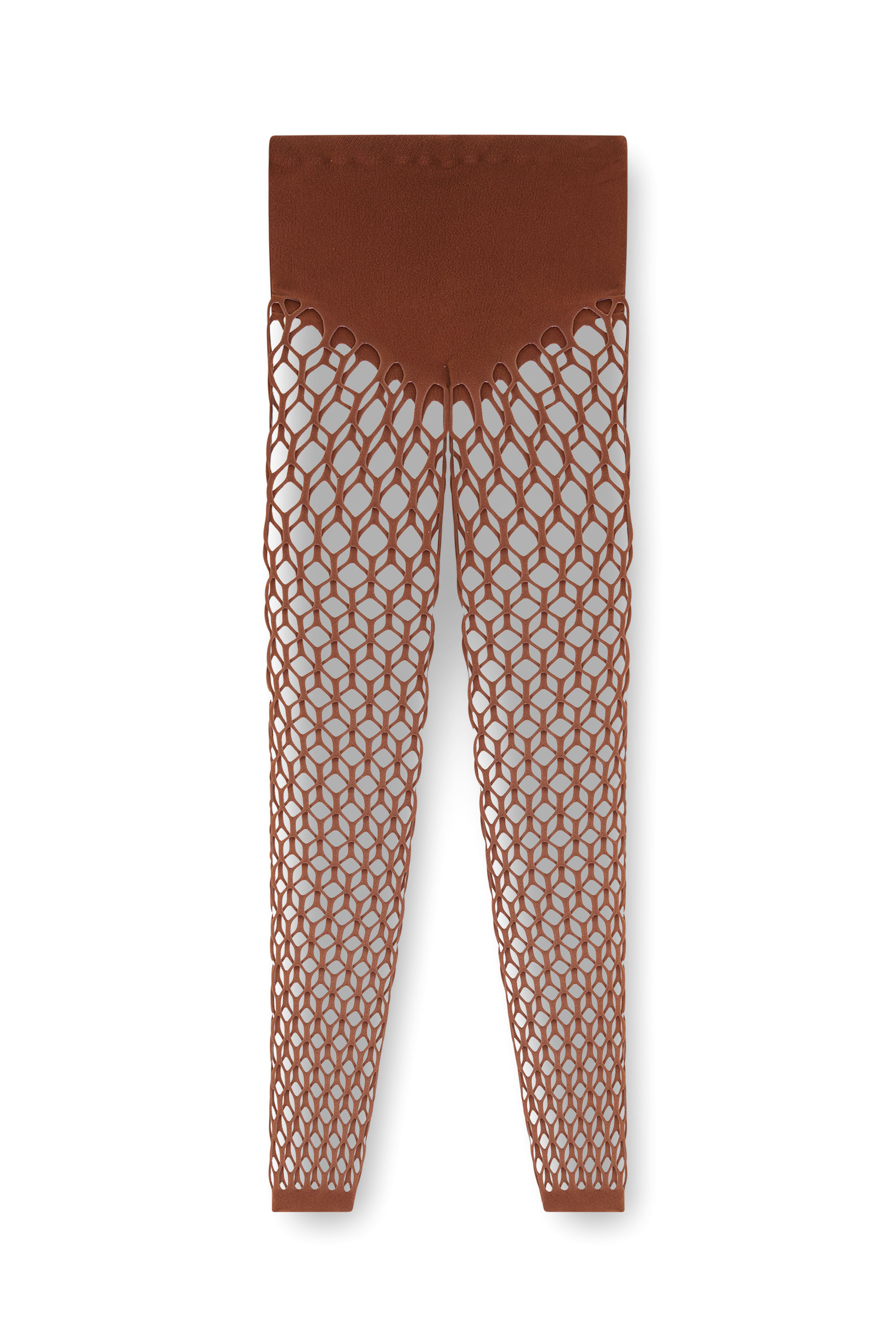 Diesel - M-ZORDA, Collant in maglia stretch a rete Donna in Rosso - 4