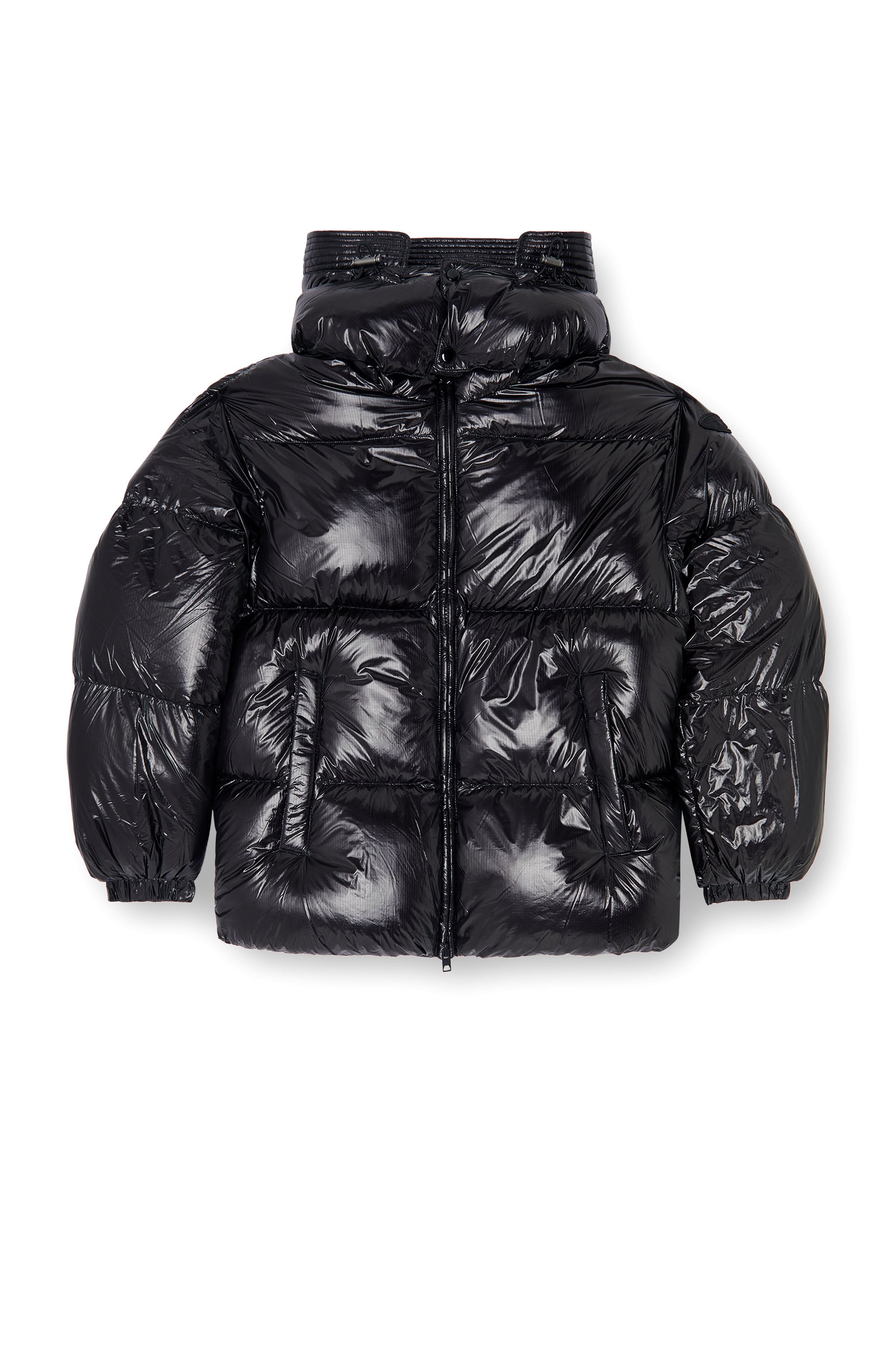 Diesel - W-ROLFYS-WRD-BKCP, Piumino con cappuccio staccabile Uomo in Nero - 3