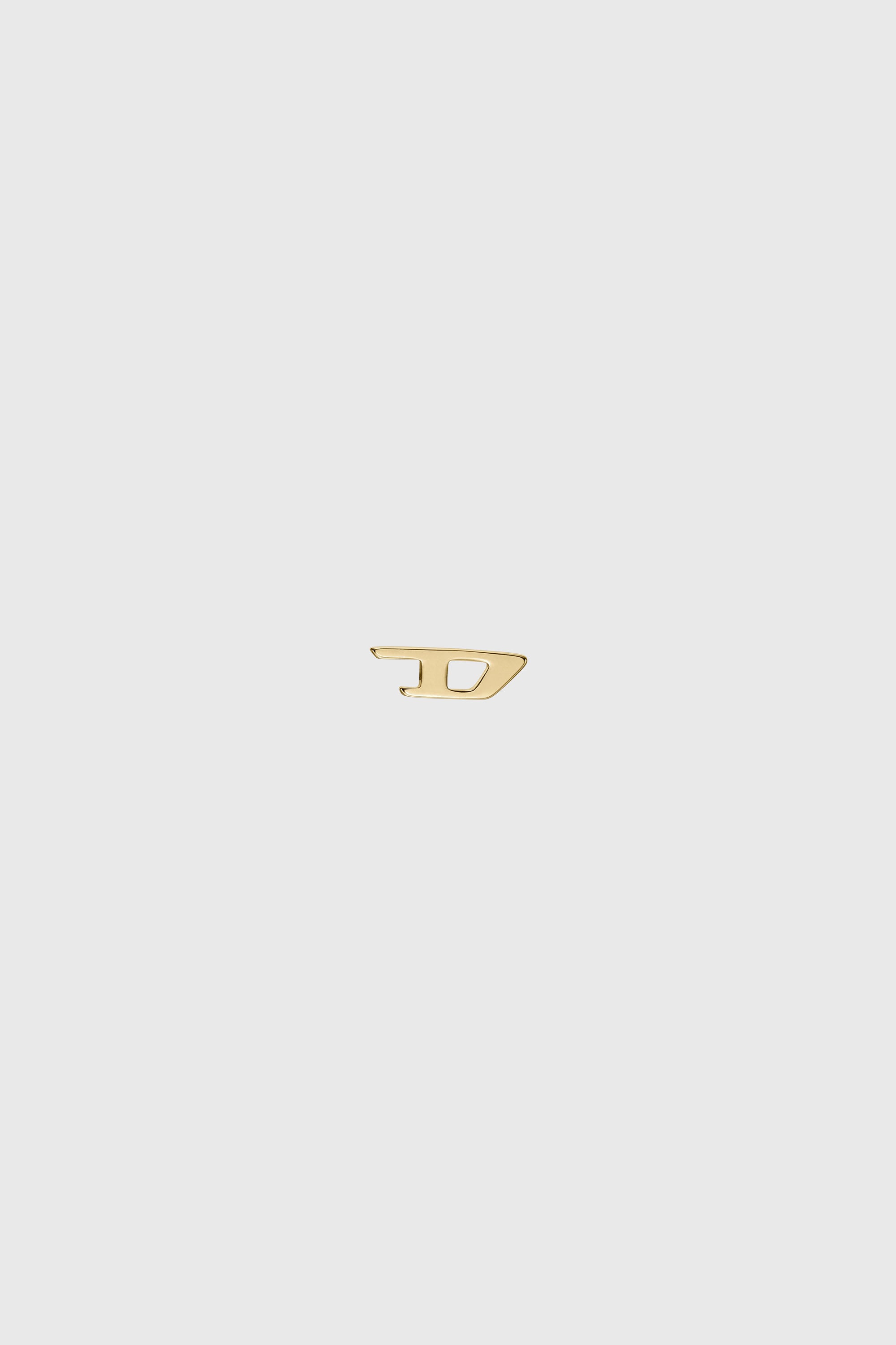 Diesel - DX1520, Orecchino a lobo in acciaio inossidabile dorato Unisex in Oro - 2