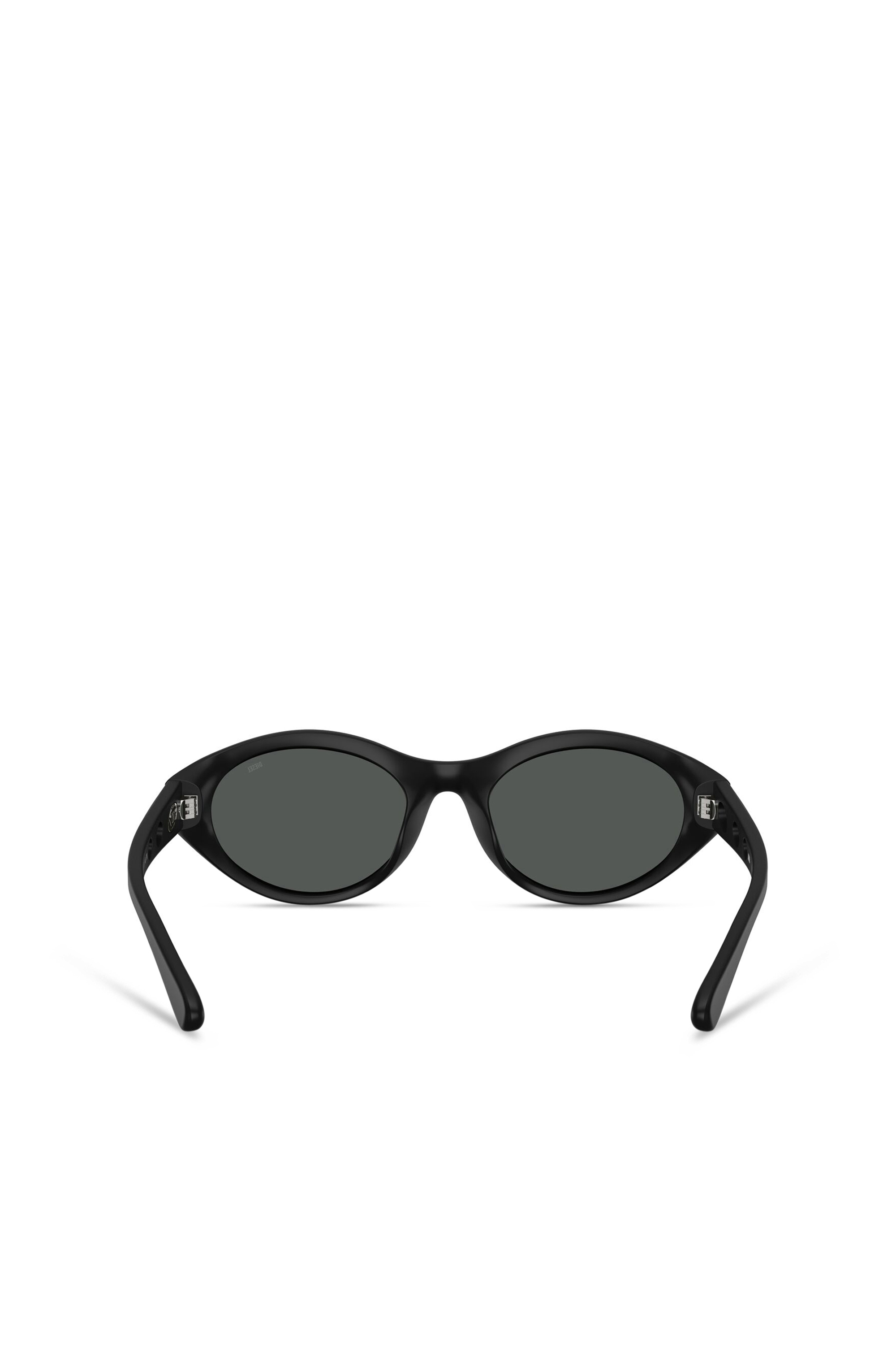 Diesel - 0DL3005U, Occhiali da sole ovali Unisex in Nero - 3