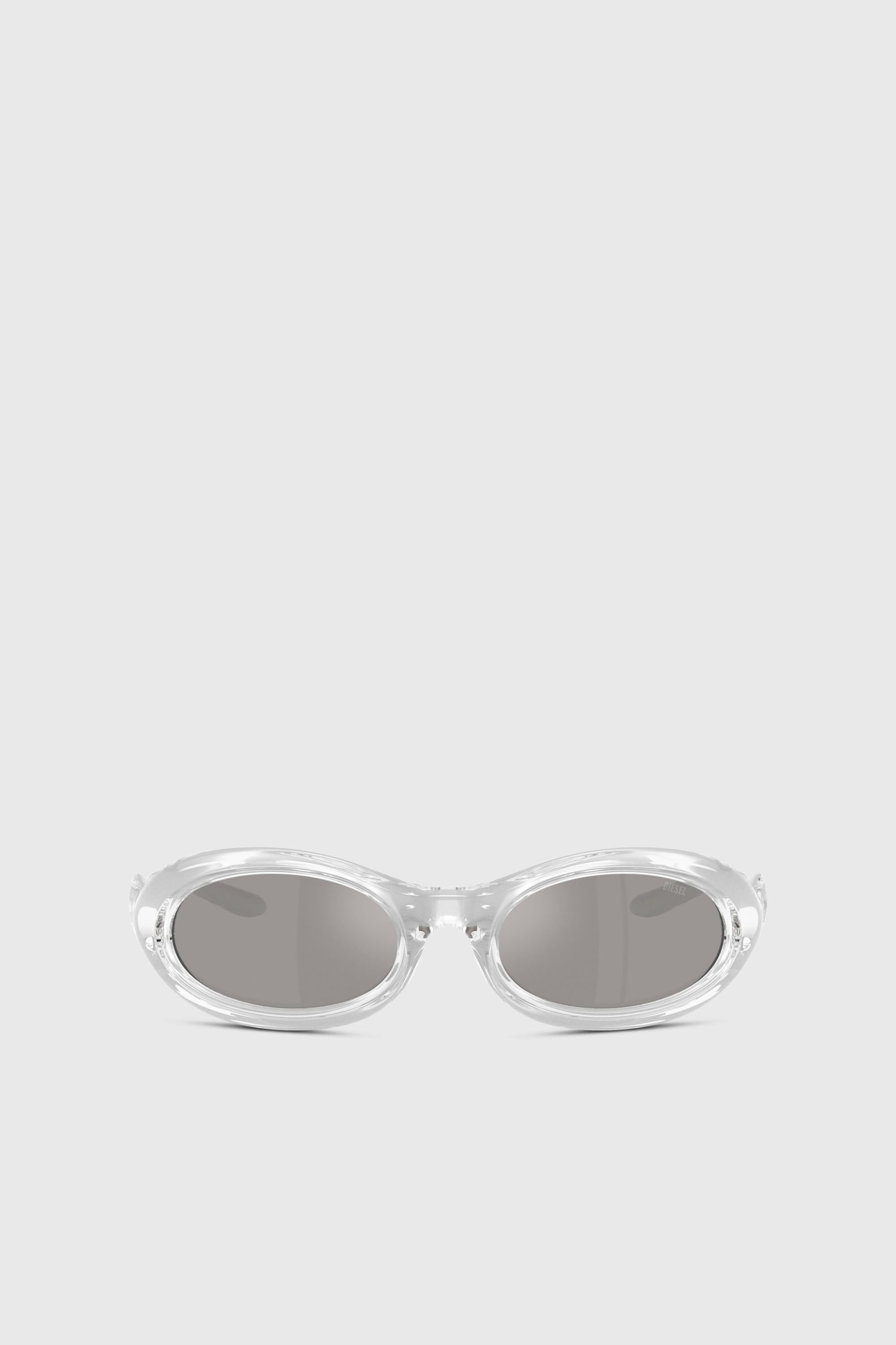 Diesel - 0DL3011U, Occhiali da sole ovali Unisex in Grigio - 1