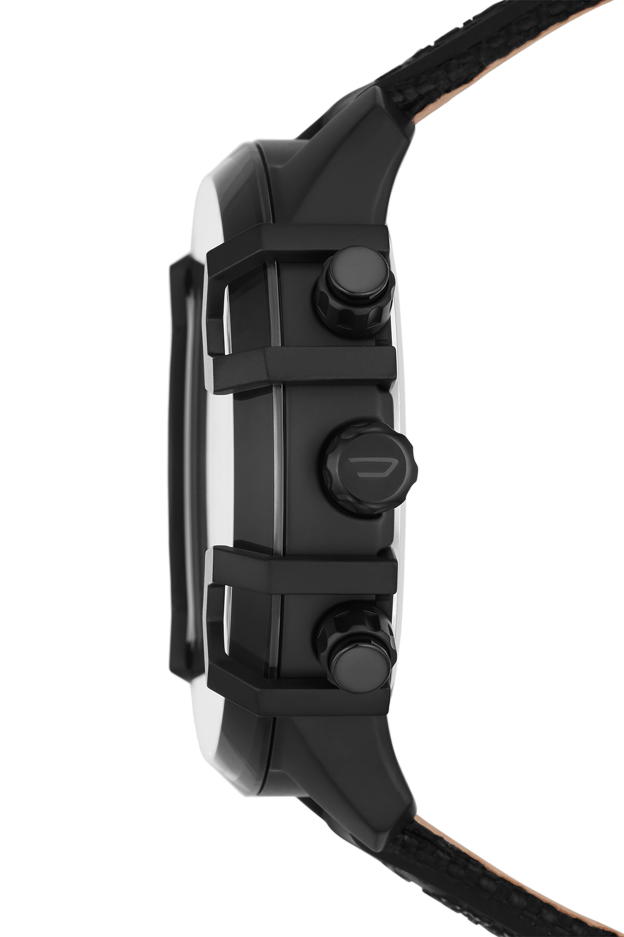 Diesel - DZ4556, Cronografo Griffed con cinturino in tela nero Uomo in Nero - 3