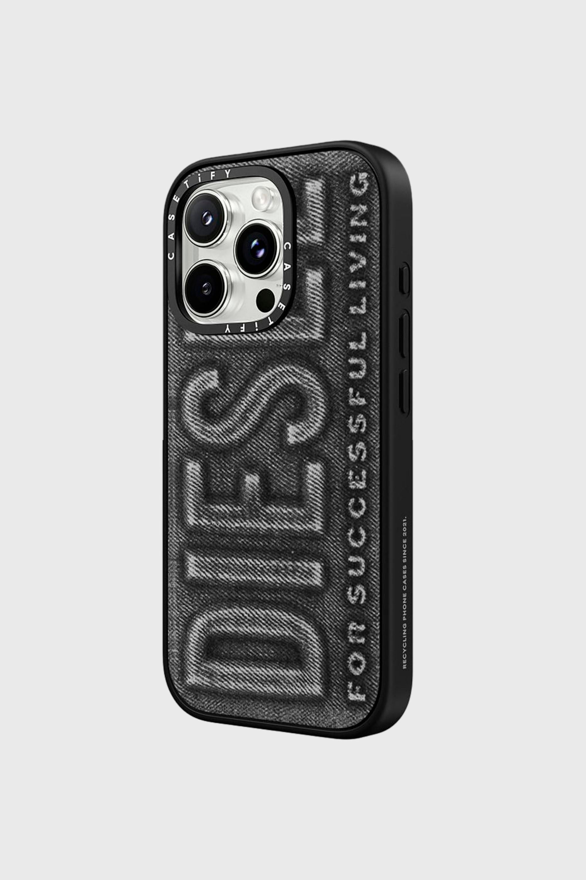 Diesel - 60560 MOULDED CASE, Custodia Biscotto impact per iPhone 16 Pro Max Unisex in Nero - 2