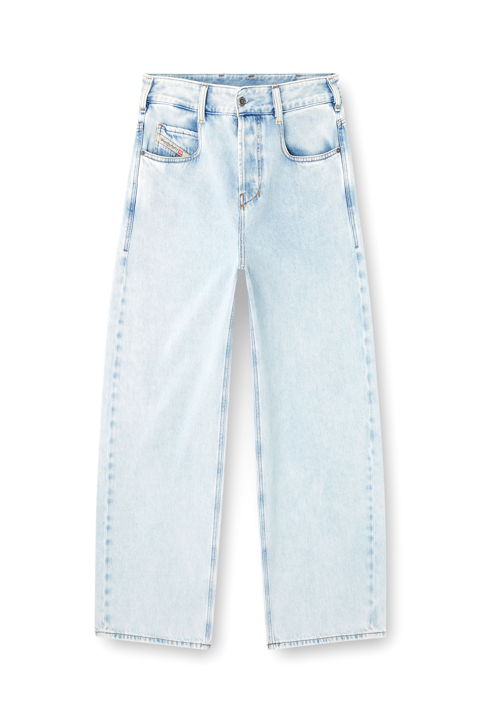 Diesel - Relaxed Jeans 1997 D-Enim-M 09M74 Unisex, Blu Chiaro - Image 3