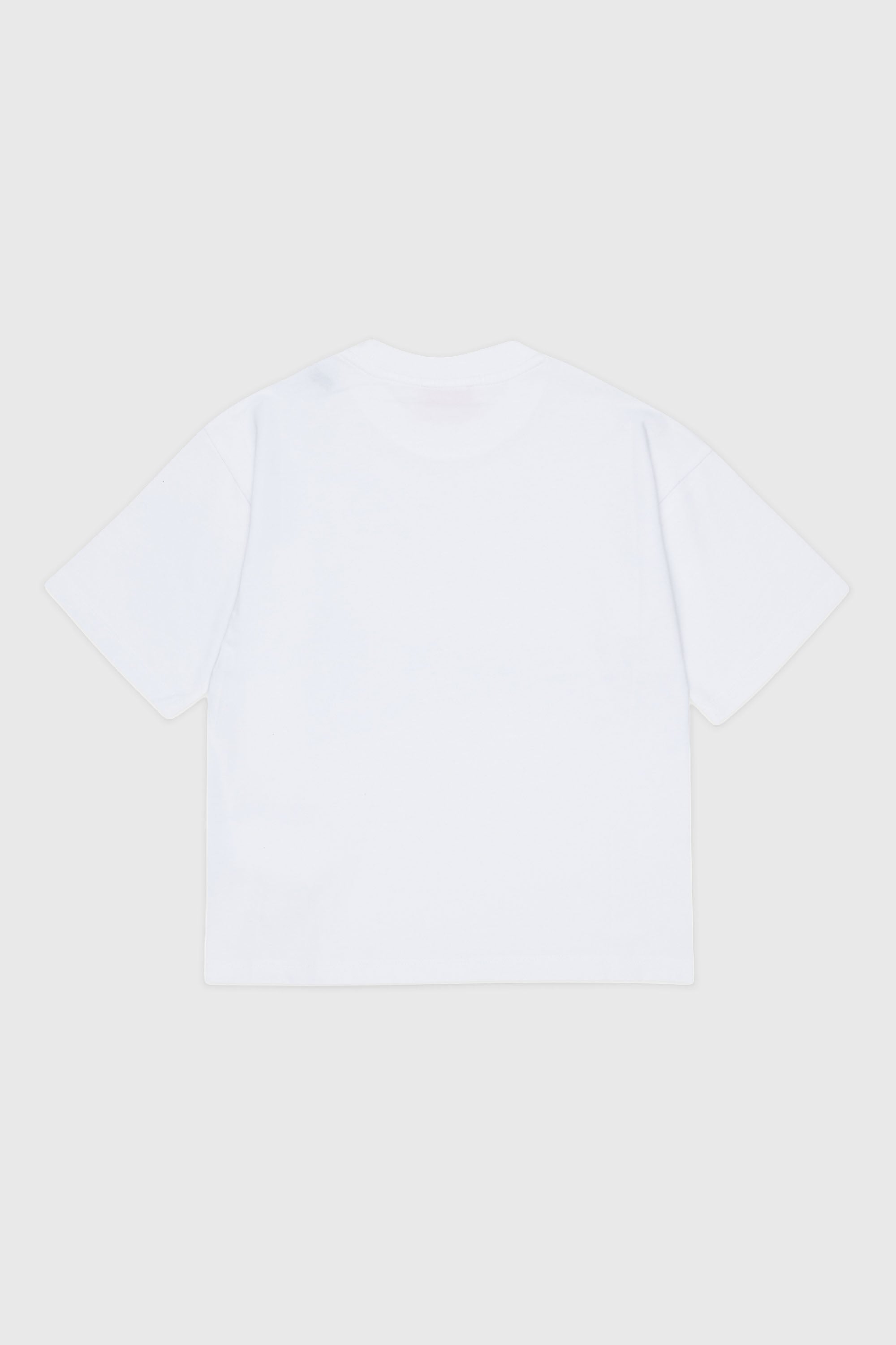 Diesel - TANORMYS2, T-shirt in cotone con ricamo Oval D tono su tono Donna in Bianco - 2