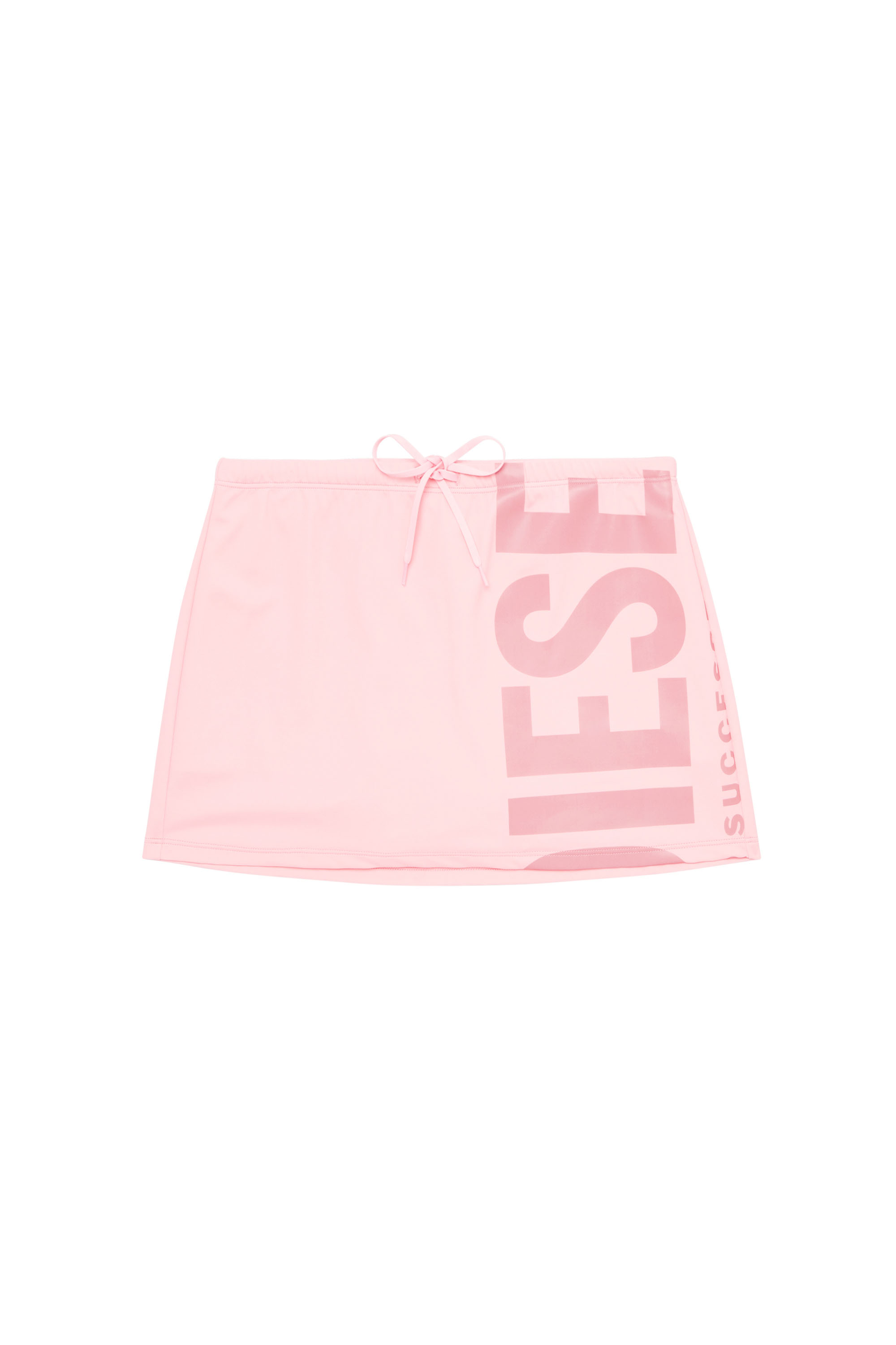 Diesel - CASSANDRA-D-CORE, Gonna da mare con maxi logo Donna in Rosa - 4