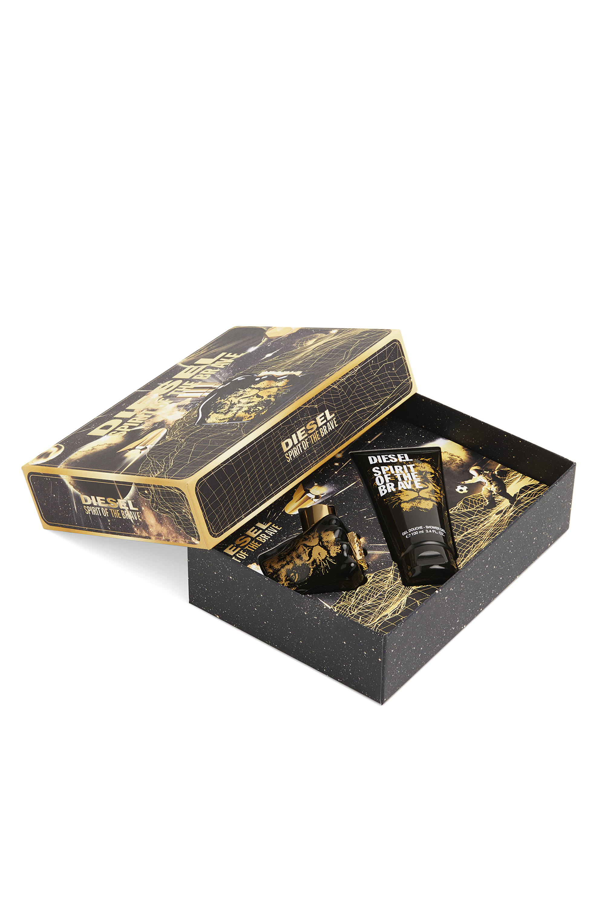 Diesel - SPIRIT OF THE BRAVE 50ML GIFT SET, Set regalo SPIRIT OF THE BRAVE Uomo in Nero - 2