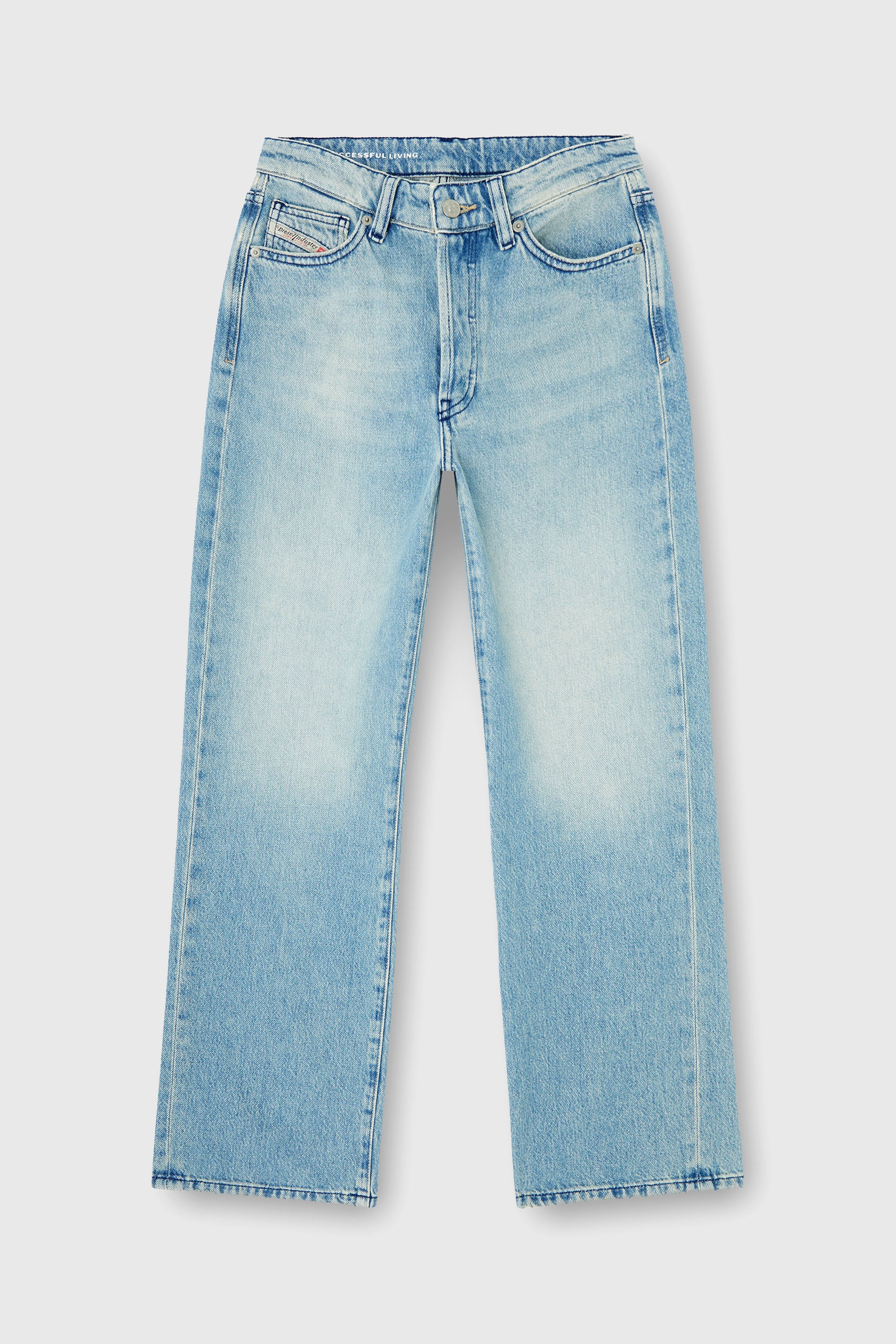 Diesel - Regular Jeans 1971 D-Sent 0BEBF Donna, Blu Chiaro - Image 2