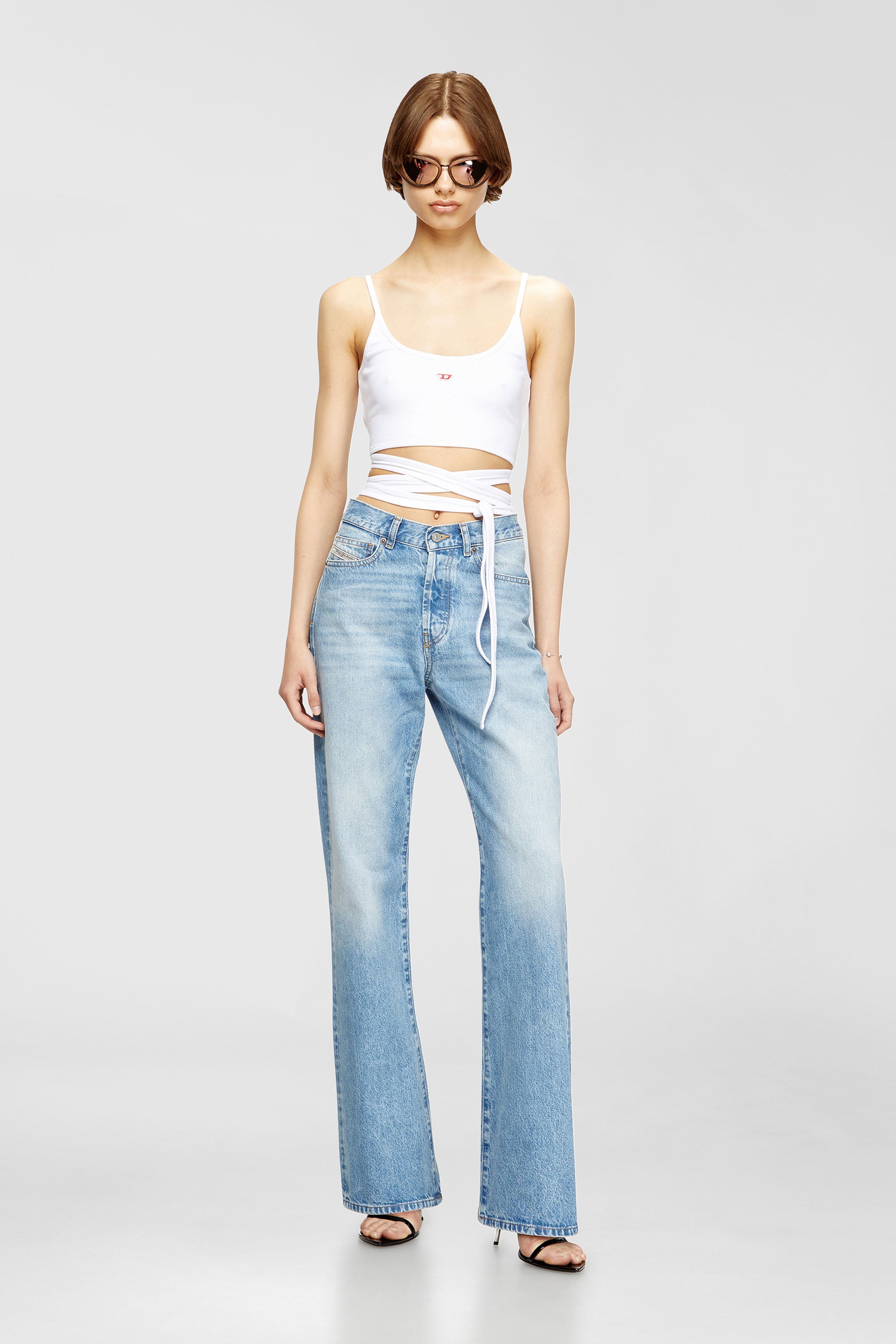 Diesel - Regular Jeans 1971 D-Sent 09I29 Donna, Blu Chiaro - Image 1