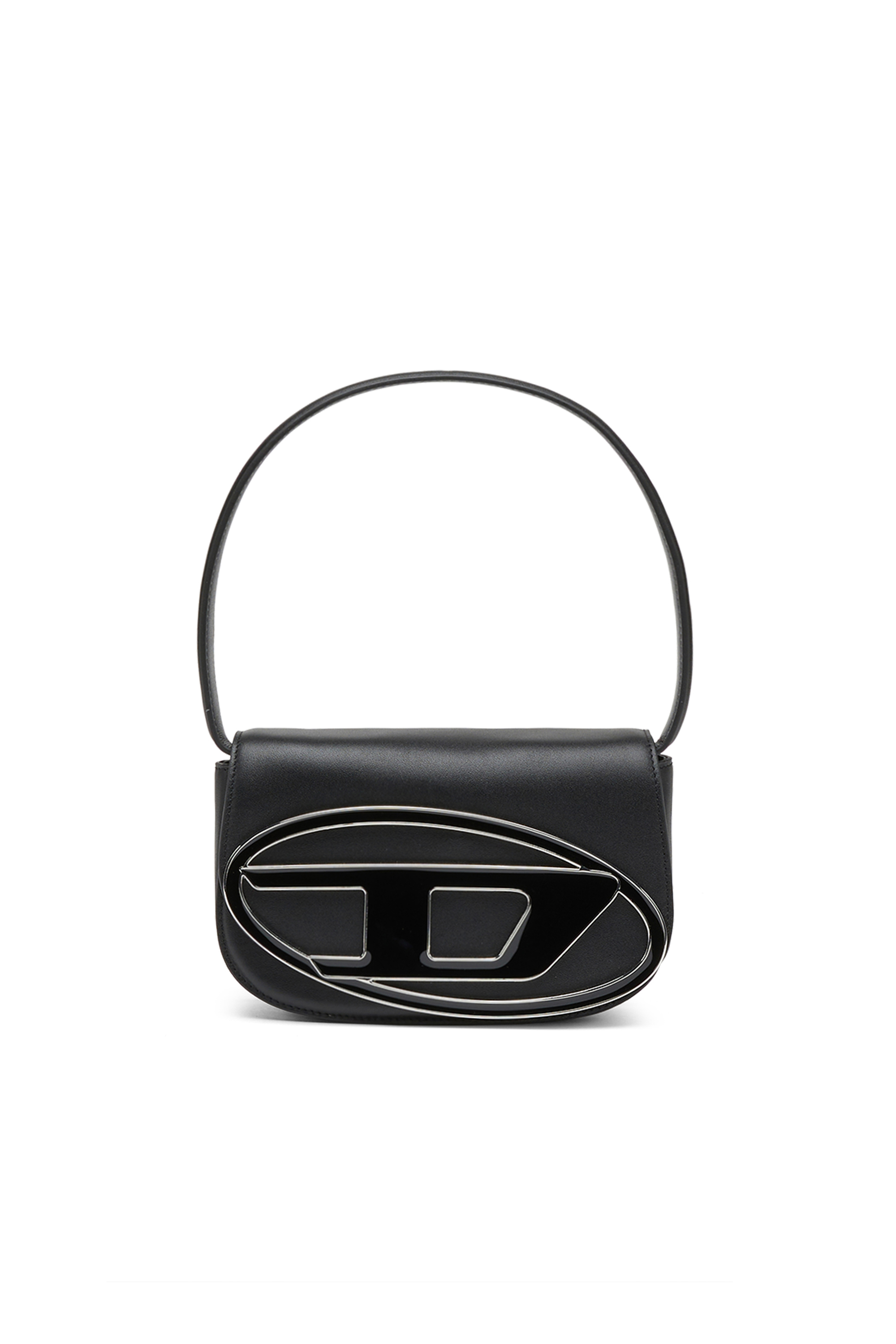 Diesel - 1DR, 1DR-Iconica borsa a spalla in nappa Donna in Nero - 1