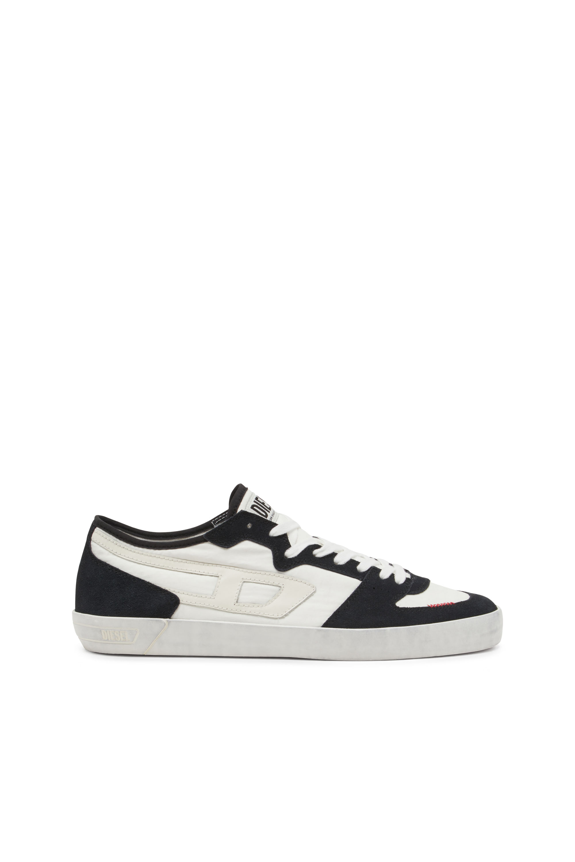 Diesel - S-LEROJI D-1 LOW, Sneaker in ripstop imbottito e suede Uomo in Multicolor - 1