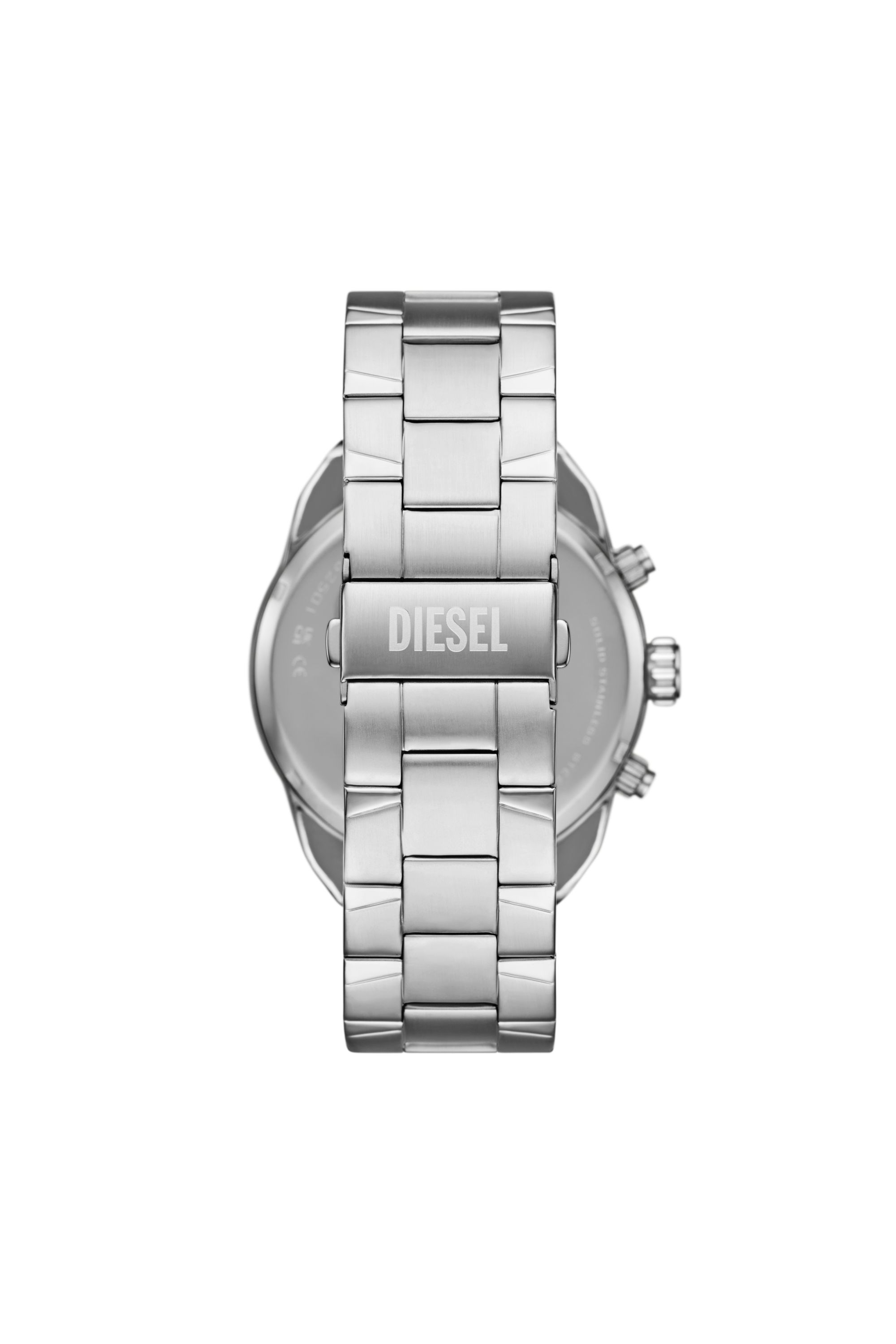 Diesel - DZ4677, Orologio Spiked con cinturino in acciaio inossidabile Uomo in Argento - 2