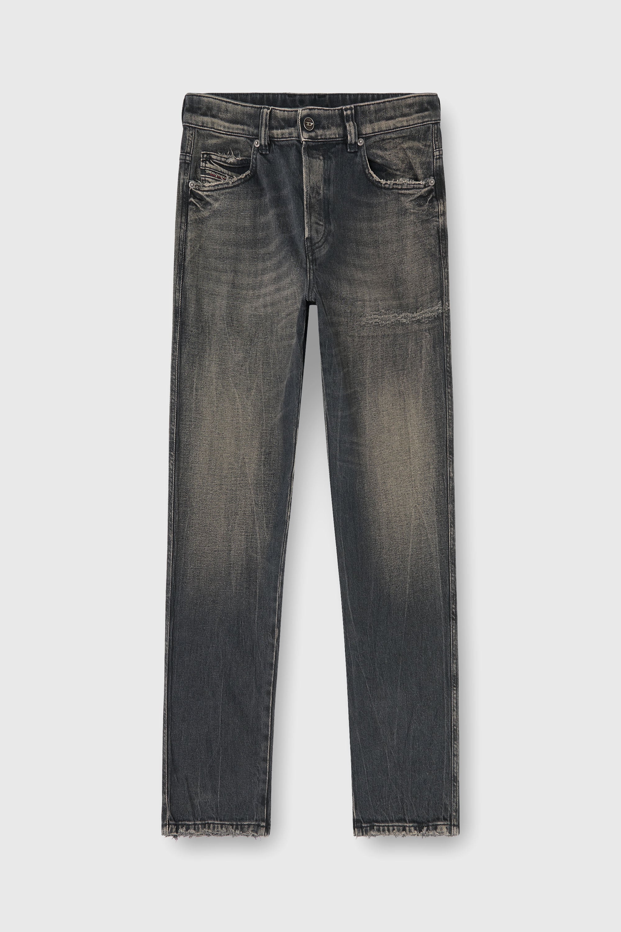 Diesel - Slim Jeans 1993 D-Vyl 09P46 Uomo, Nero/Grigio scuro - Image 2