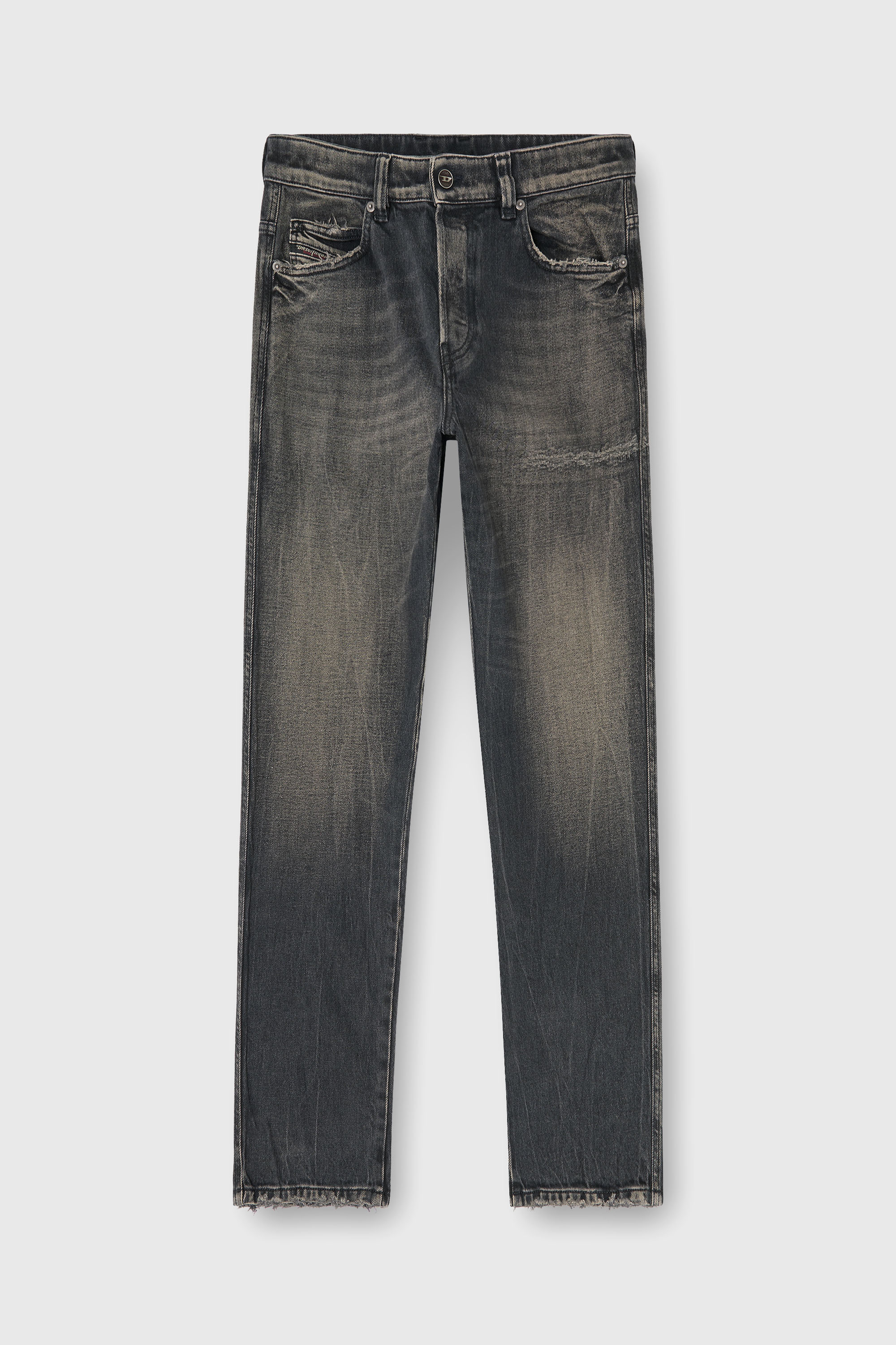 Diesel - Slim Jeans 1993 D-Vyl 09P46 Uomo, Nero/Grigio scuro - Image 6