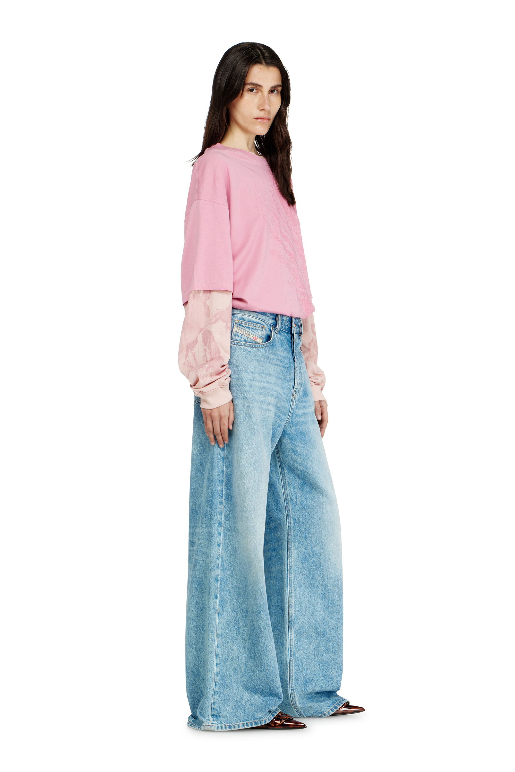 Diesel - Relaxed Jeans 1996 D-Sire 09I29 Unisex, Blu Chiaro - Image 2