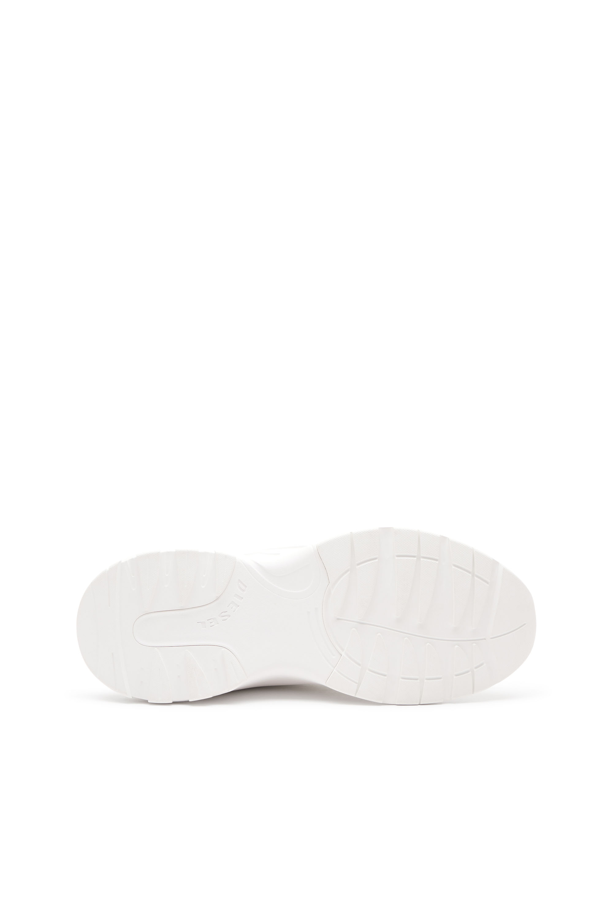 Diesel - S-D-RUNNER X, S-D-Runner X-Sneaker slip-on con fondo Oval D opaco Unisex in Bianco - 4