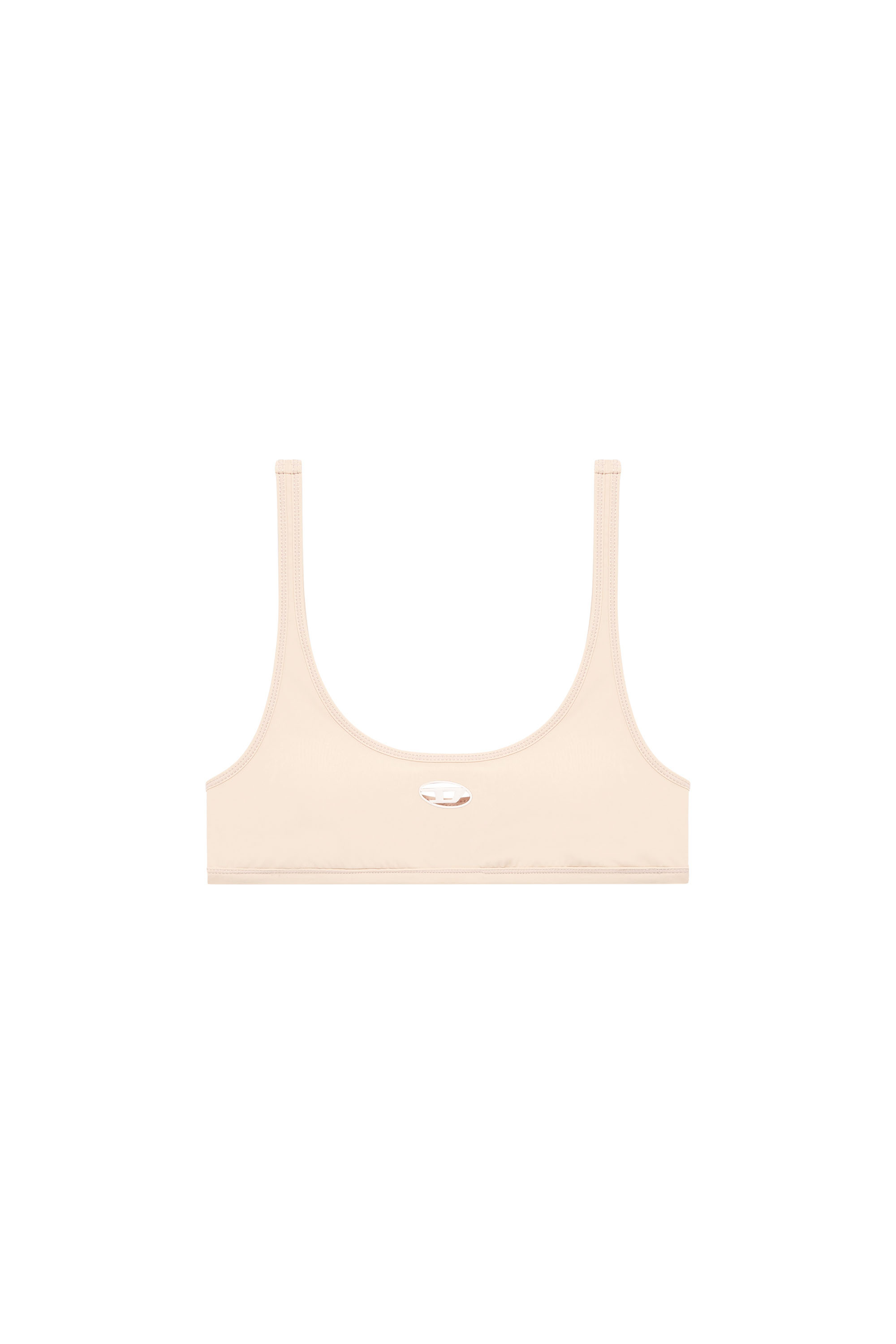Diesel - CHELSEA-UTLT, Reggiseno sportivo con logo cut-out Donna in Rosa - 4
