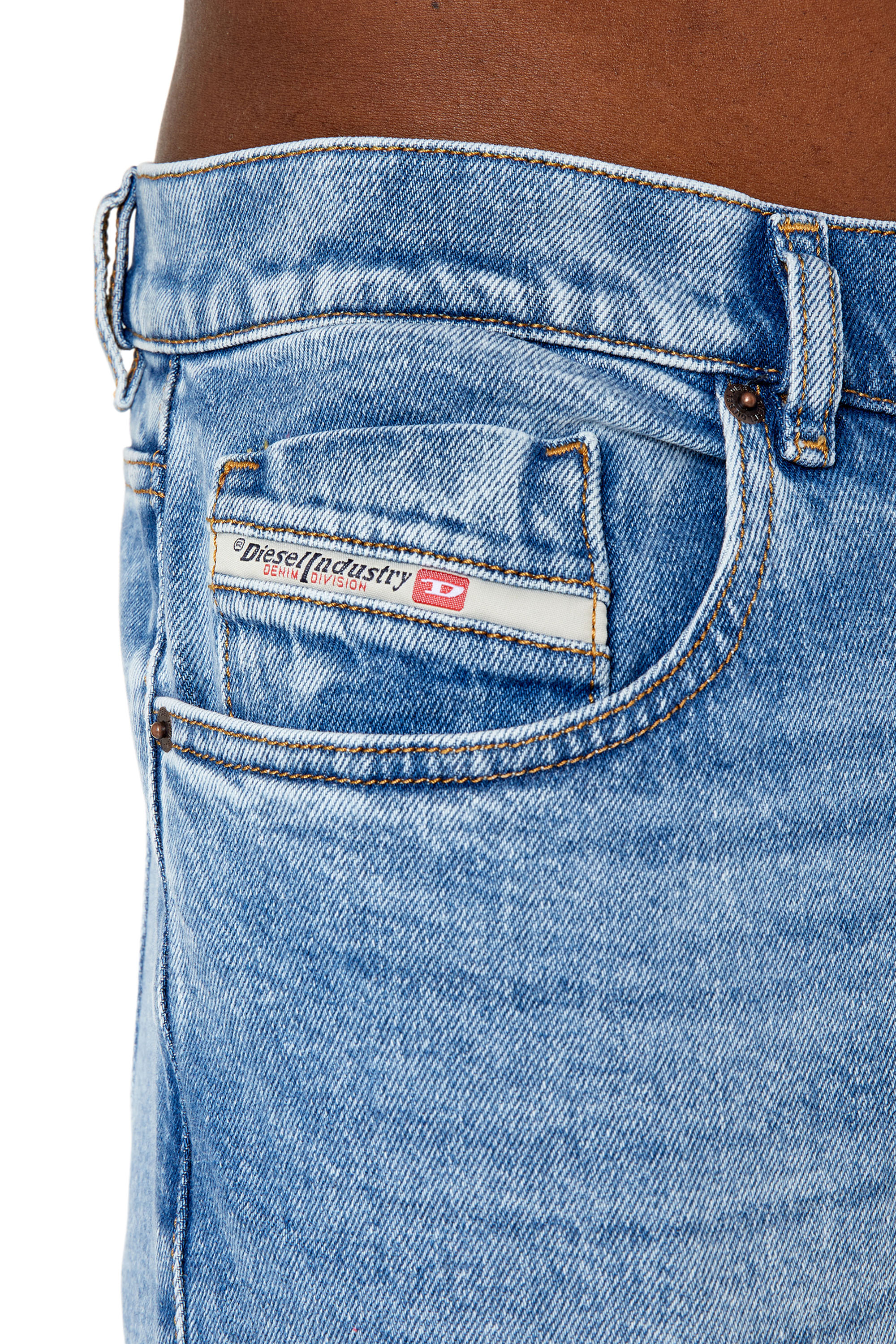 Diesel - Slim Jeans 2019 D-Strukt 9B92L, Blu Chiaro - Image 4