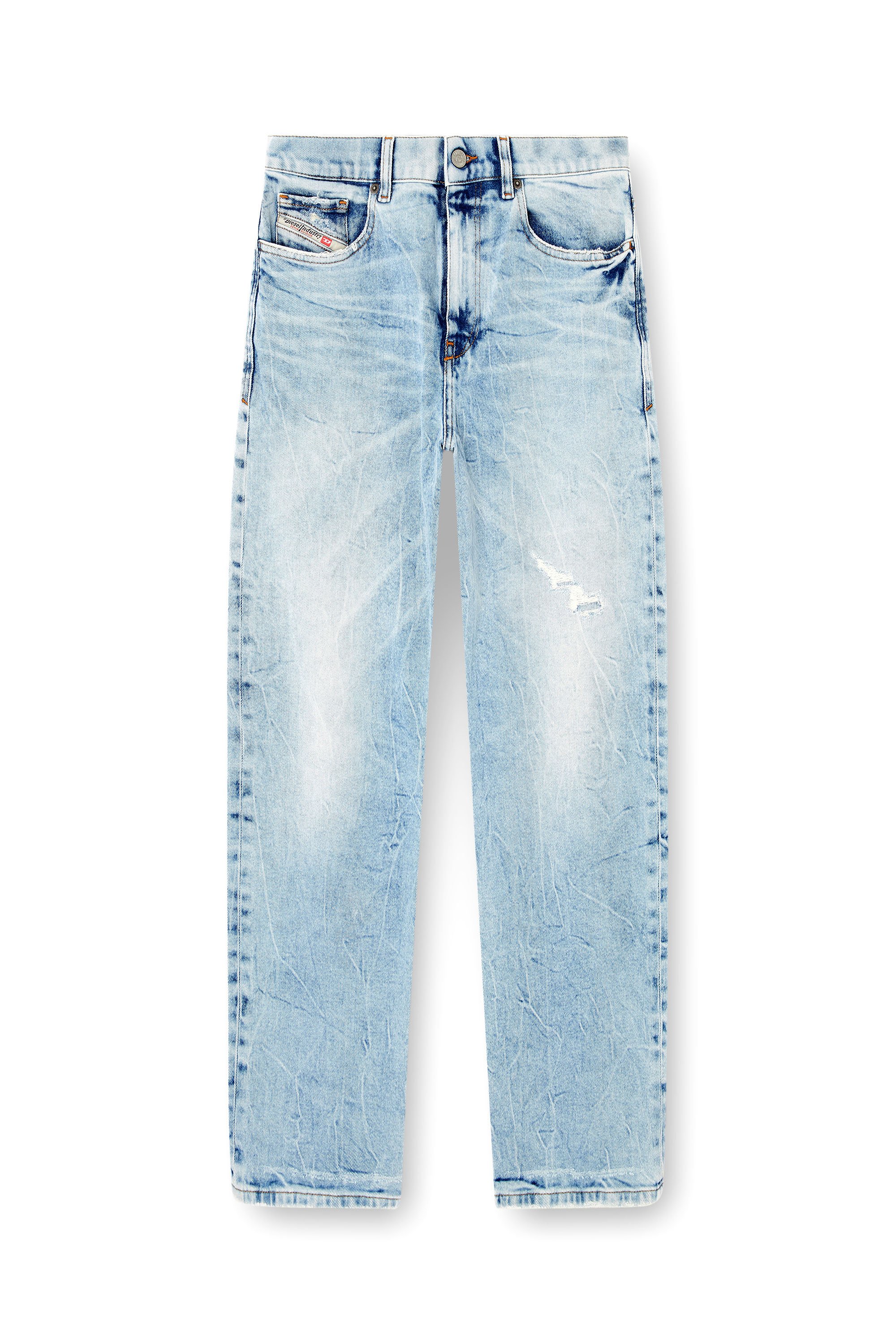 Diesel - Regular Jeans 2016 D-Air 09L31 Donna, Blu Chiaro - Image 3