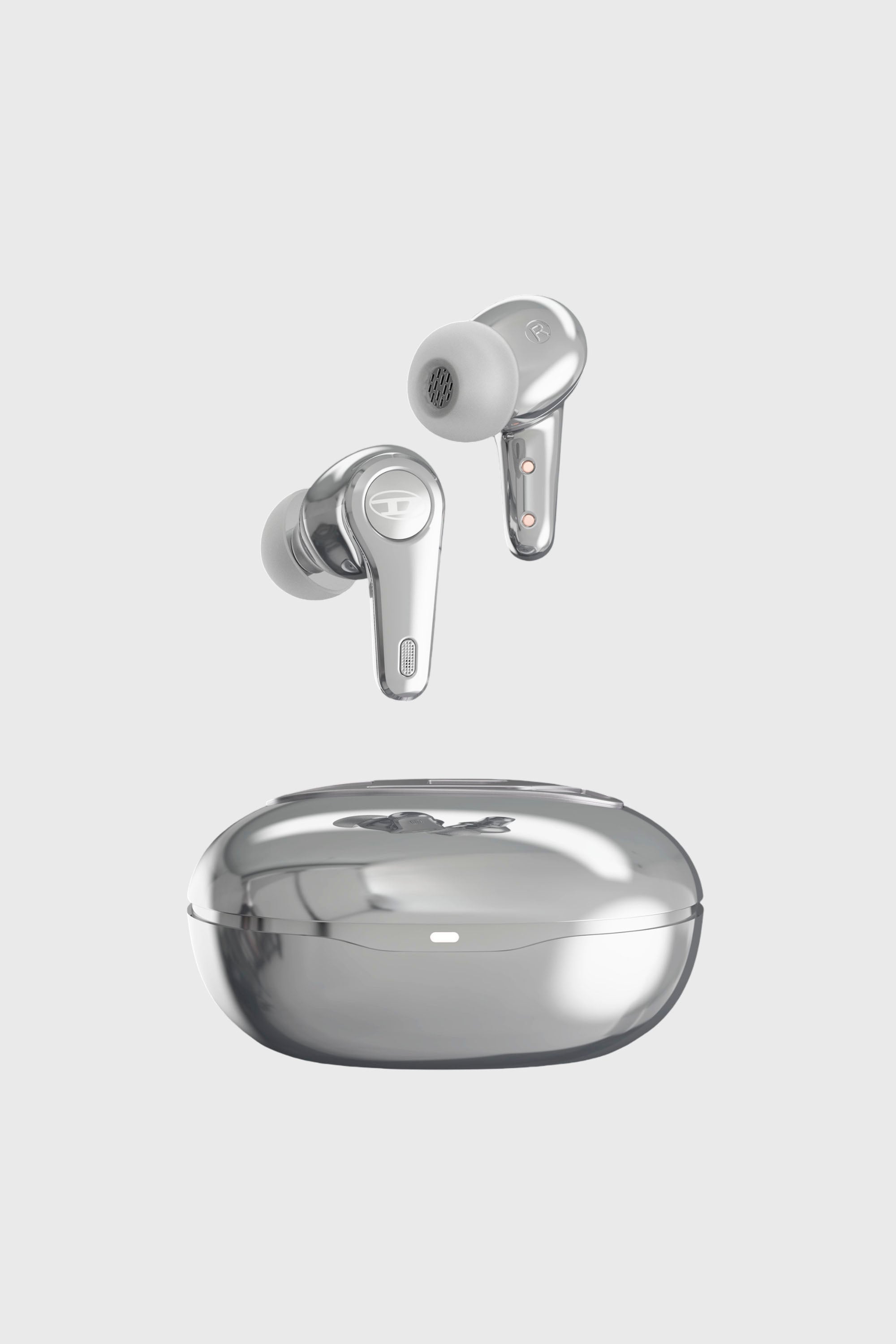 Diesel - 60215 TRUE WIRELESS EARBUDS TRUE WIRELESS, Auricolari wireless Unisex in Grigio - 1