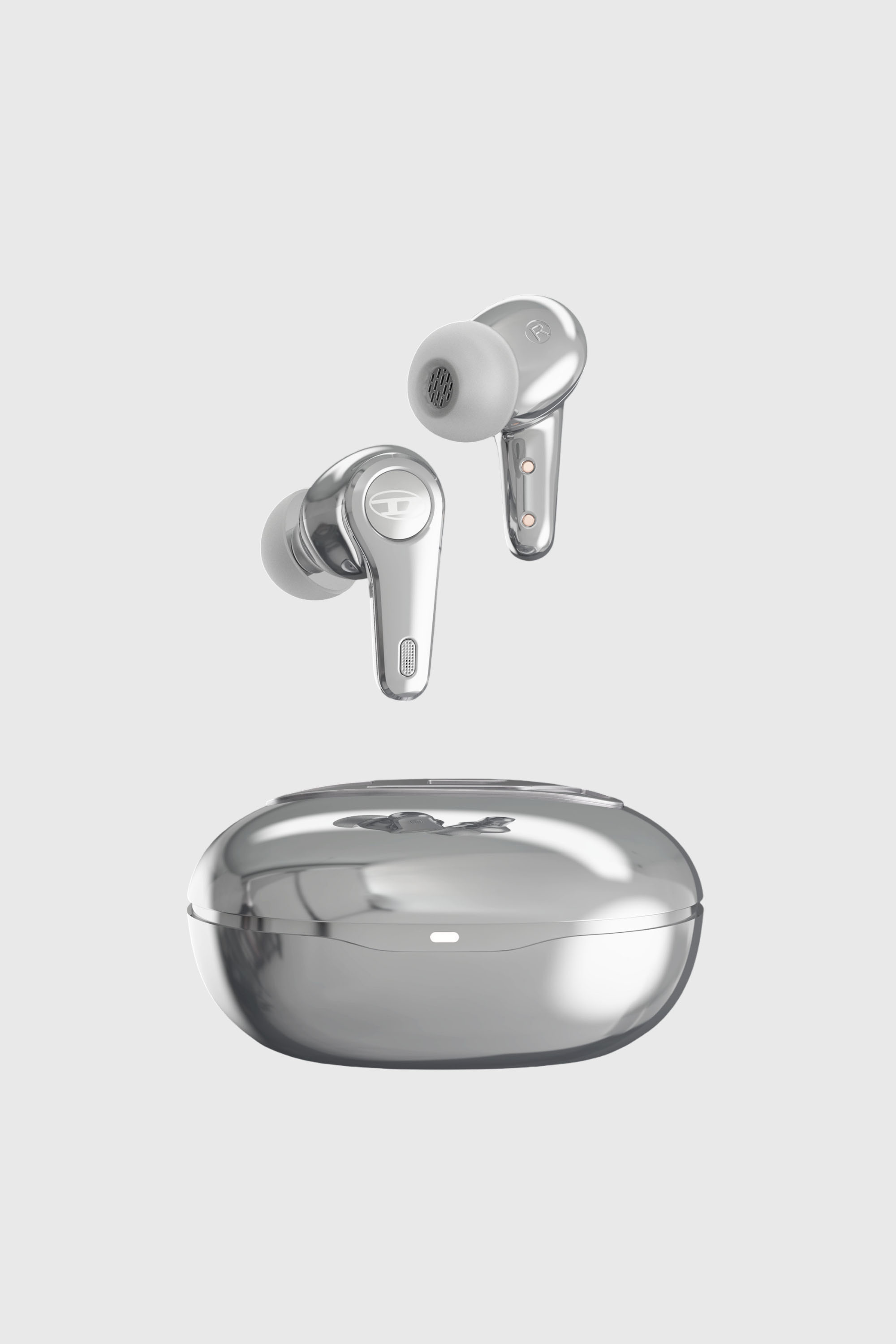 Diesel - 60215 TRUE WIRELESS EARBUDS TRUE WIRELESS, Auricolari wireless Unisex in Grigio - 1