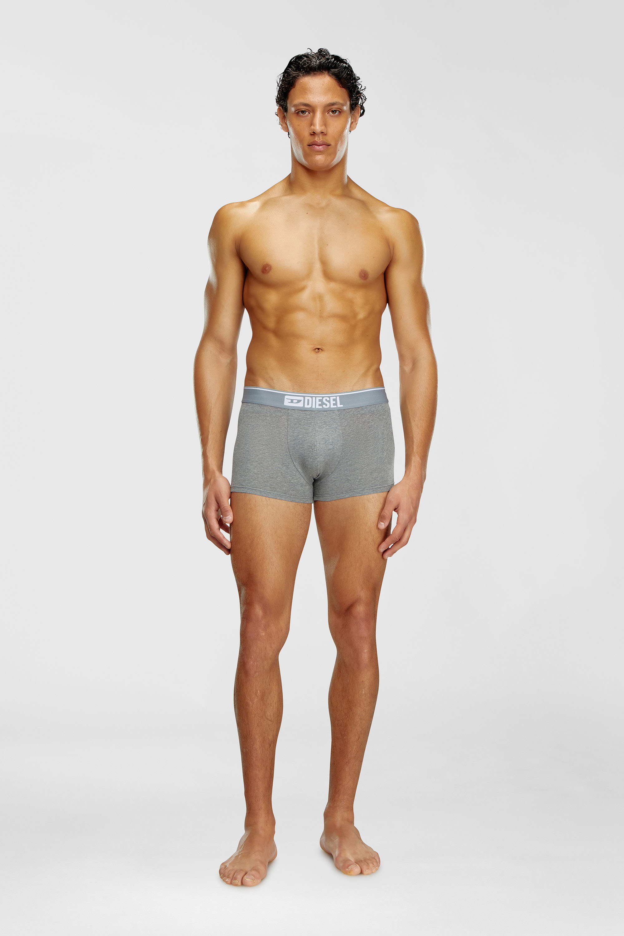 Diesel - UMBX-DAMIENTHREEPACK, Set da tre boxer tinta unita Uomo in Multicolor - 2