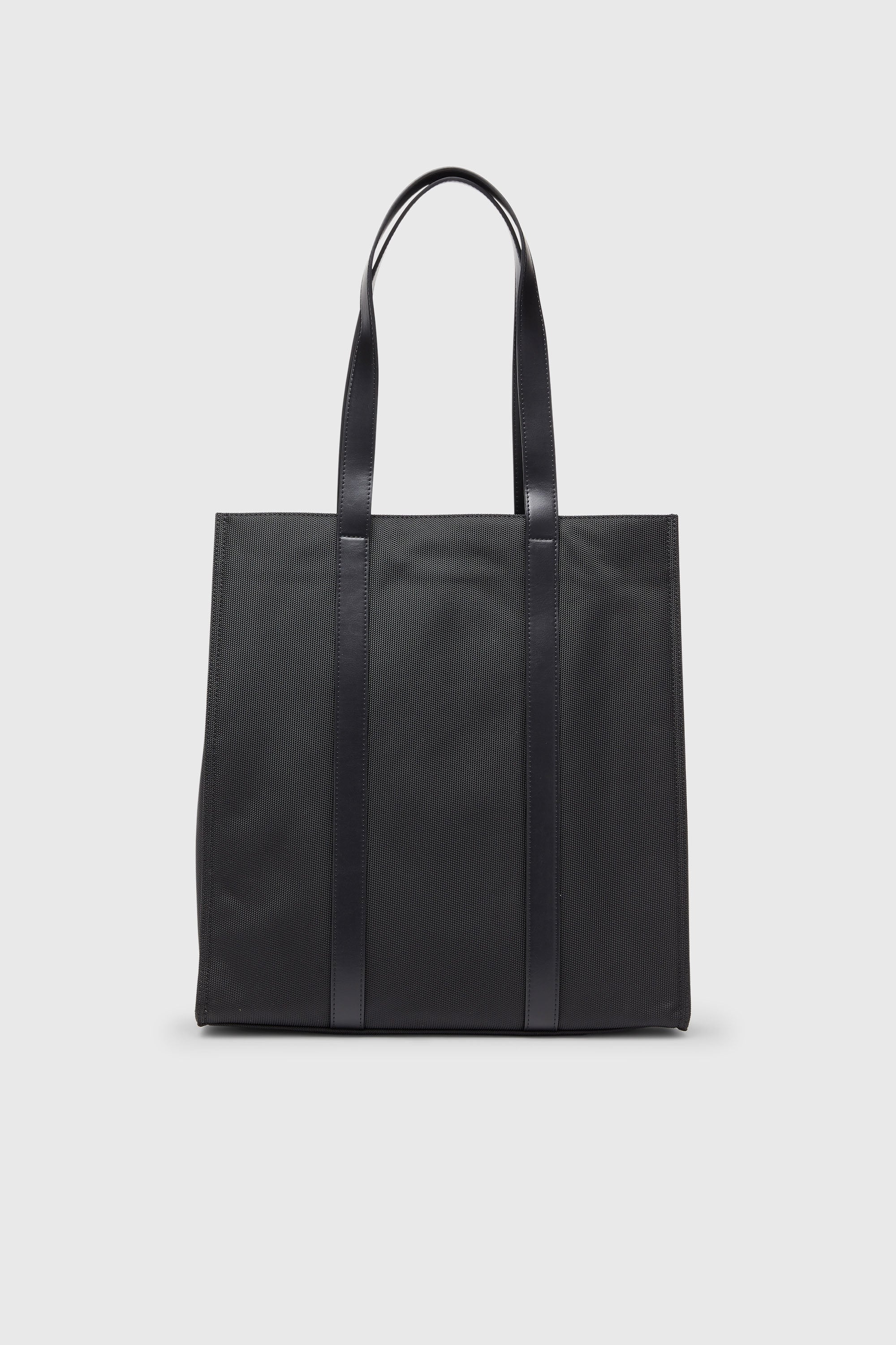 Diesel - MULTI-PKTS TOTE X, Multi-Pkts - Shopping bag con tasca frontale e zip Unisex in Nero - 2