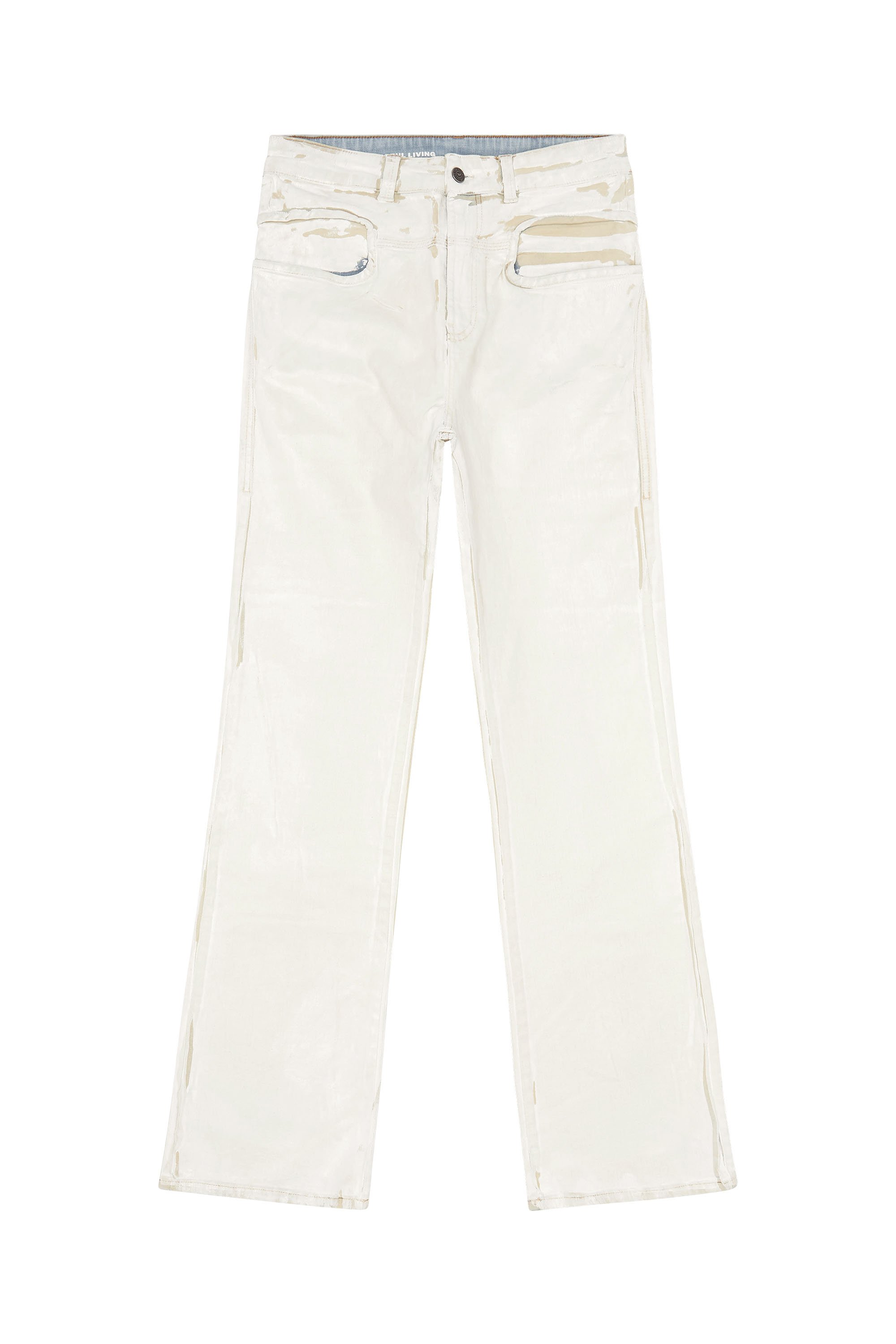 Diesel - D-LYA 0EIAE Slim Jeans, Bianco - Image 6