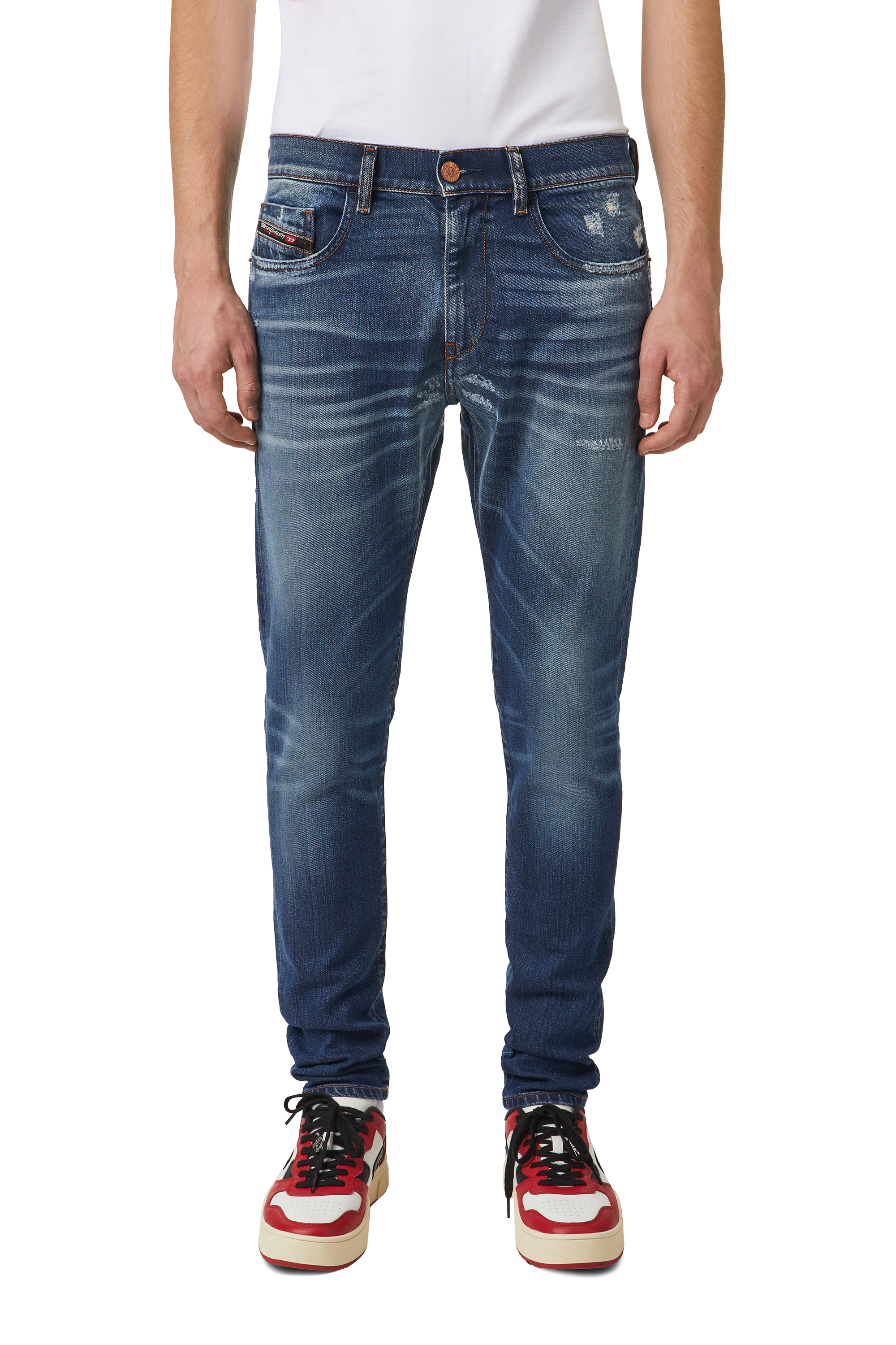 D-Strukt 09A98, Blu Scuro - Jeans