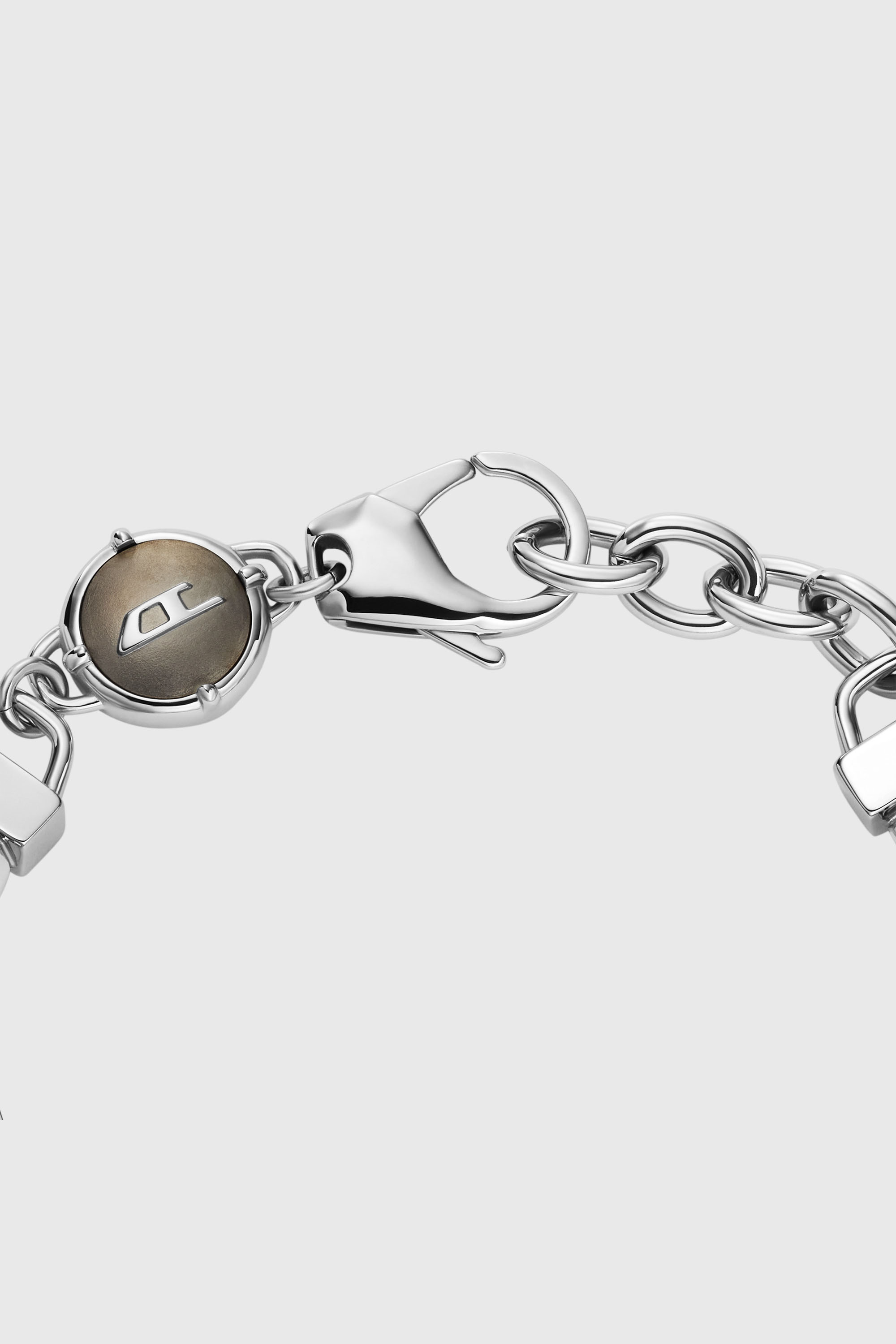 Diesel - DX1351, Bracciale a catena in acciaio inossidabile Unisex in Argento - 2