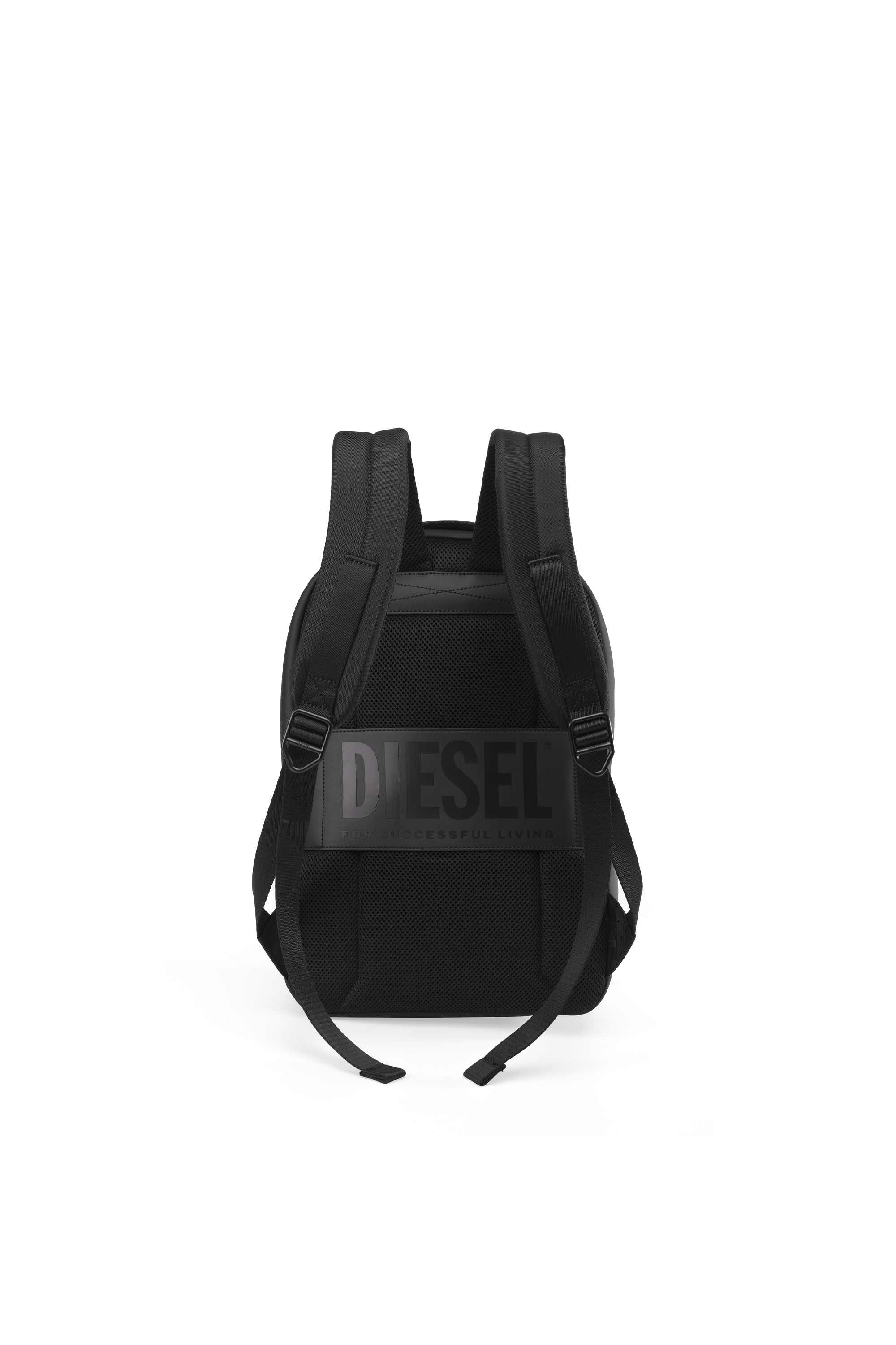 Diesel - DIESEL ALUMINUM BACKPACK DSB003, Zaino business funzionale Unisex in Nero - 2