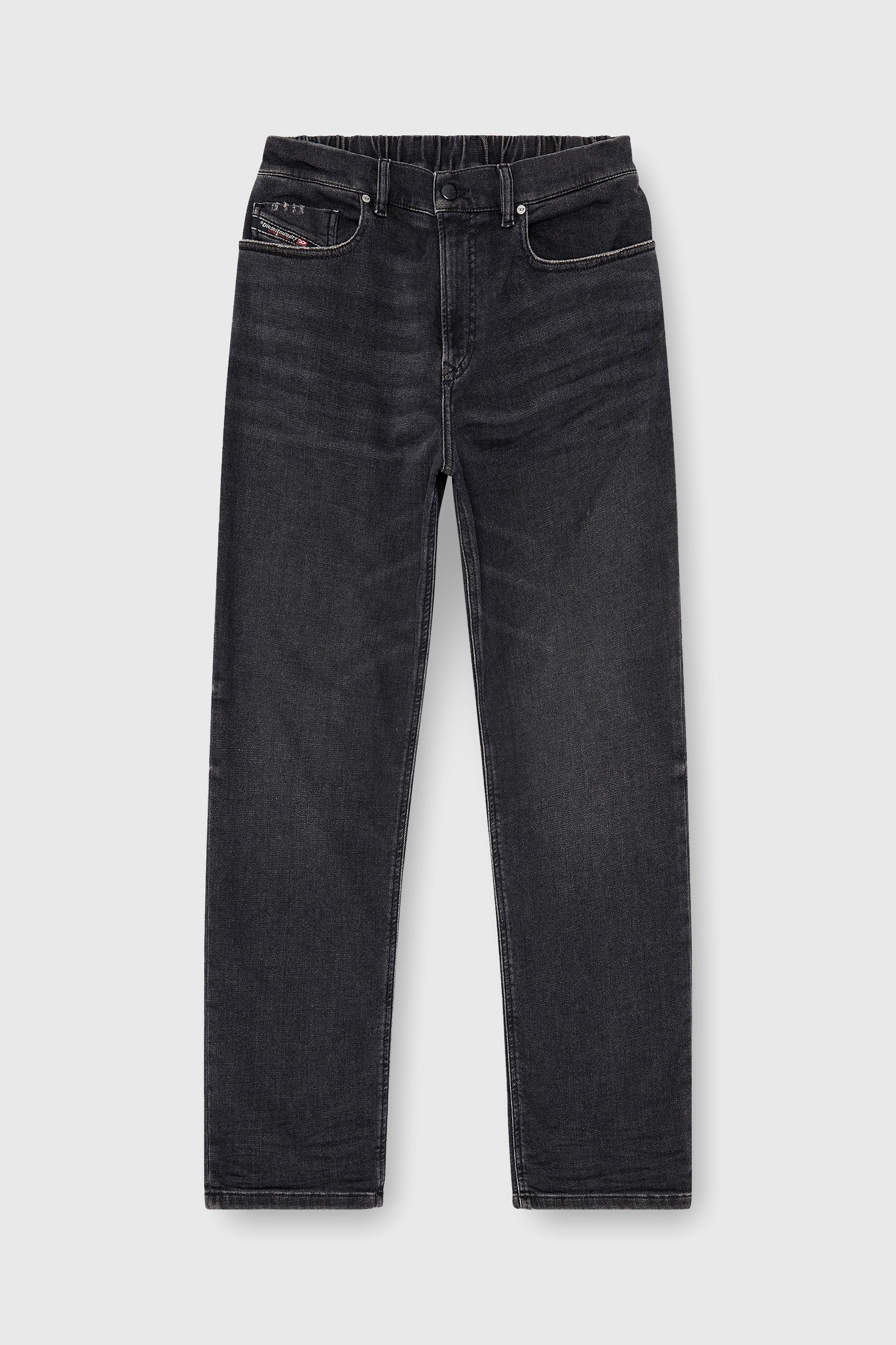 Diesel - Regular 2090 D-Veekley Joggjeans&reg; 09P92 Uomo, Nero/Grigio scuro - Image 2