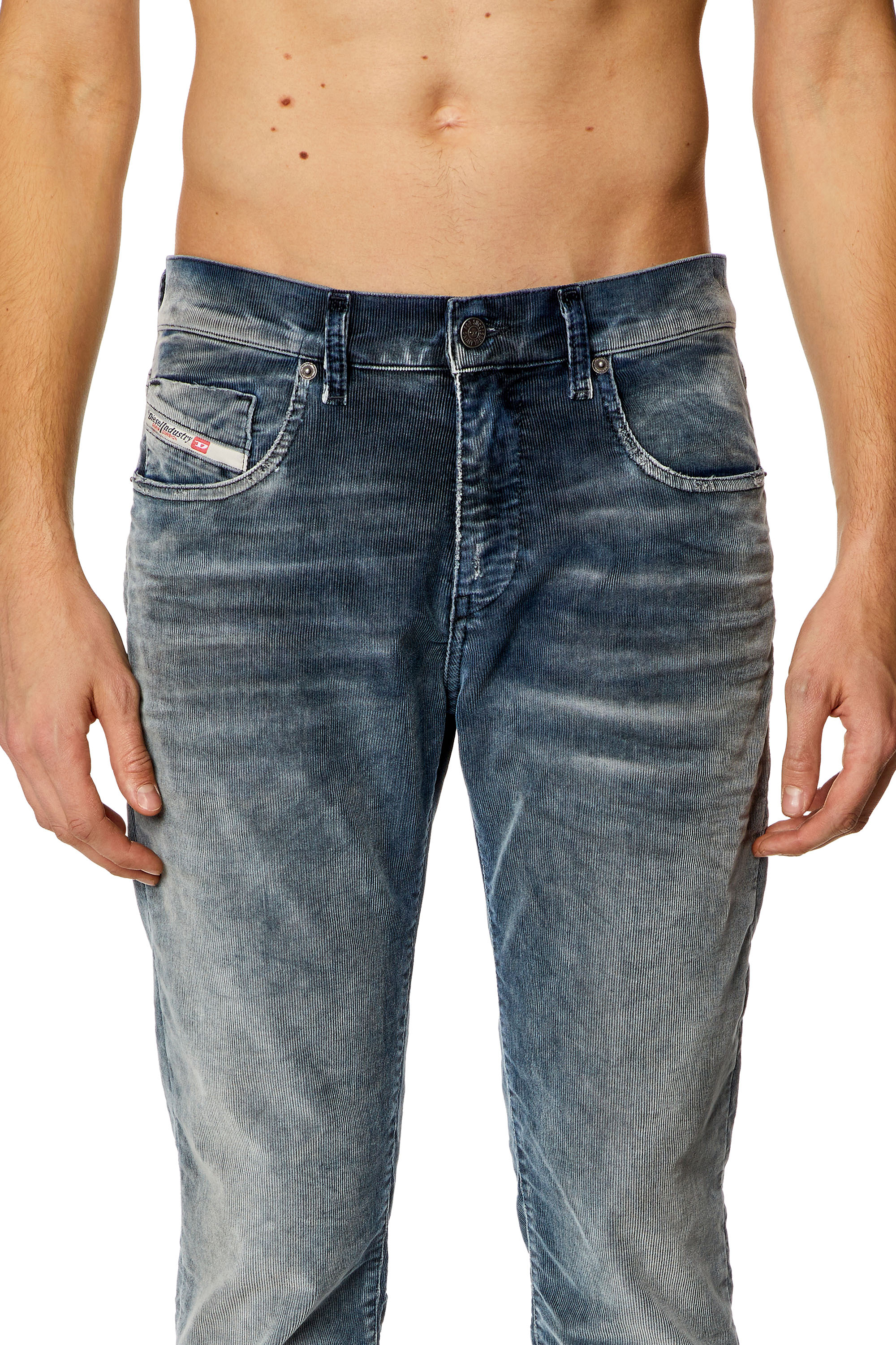 Diesel - Slim Jeans 2019 D-Strukt 068JF, Blu Scuro - Image 4
