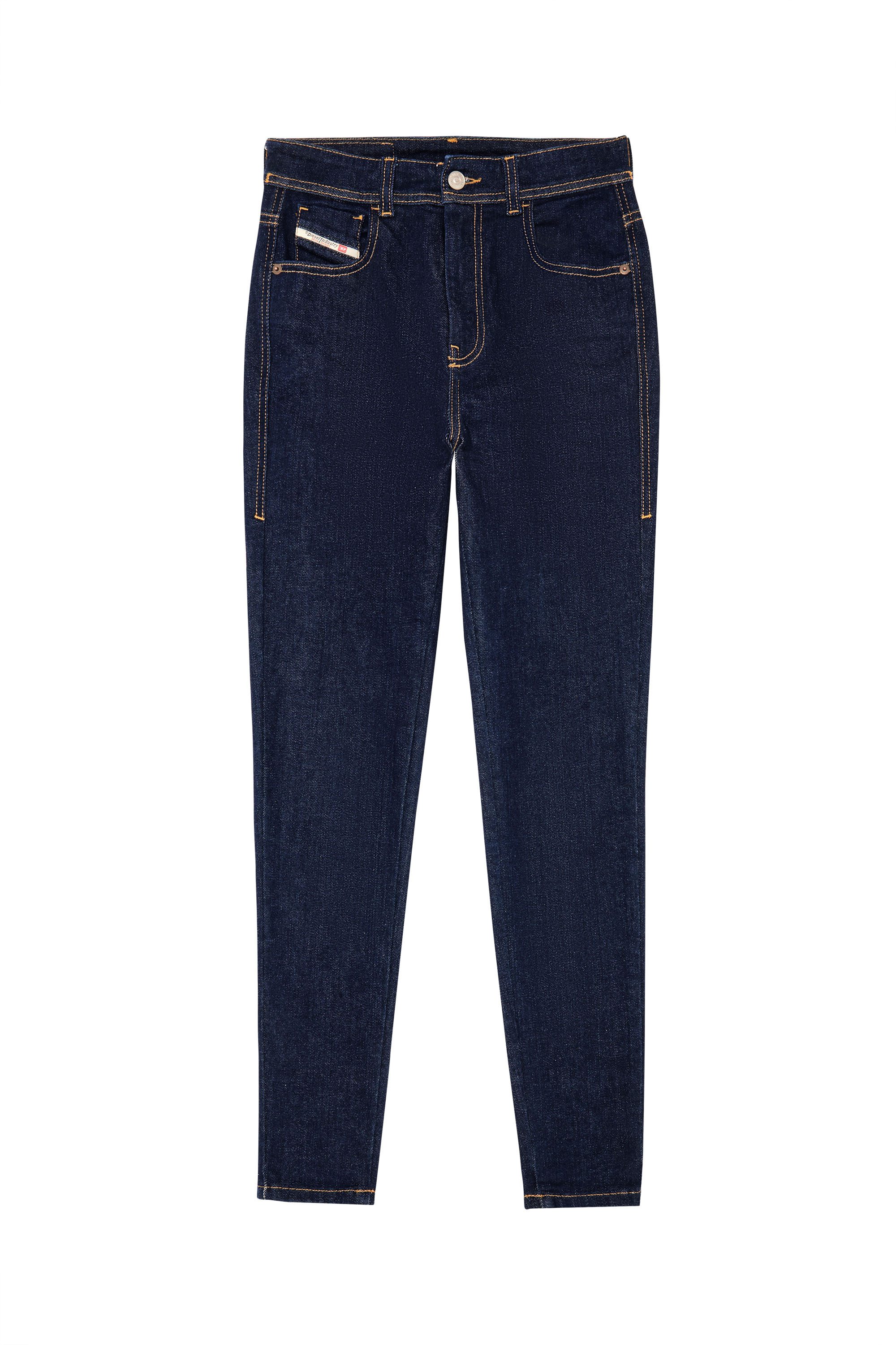 Diesel - Skinny Jeans 1984 Slandy-High Z9C18 Donna, Blu Scuro - Image 2