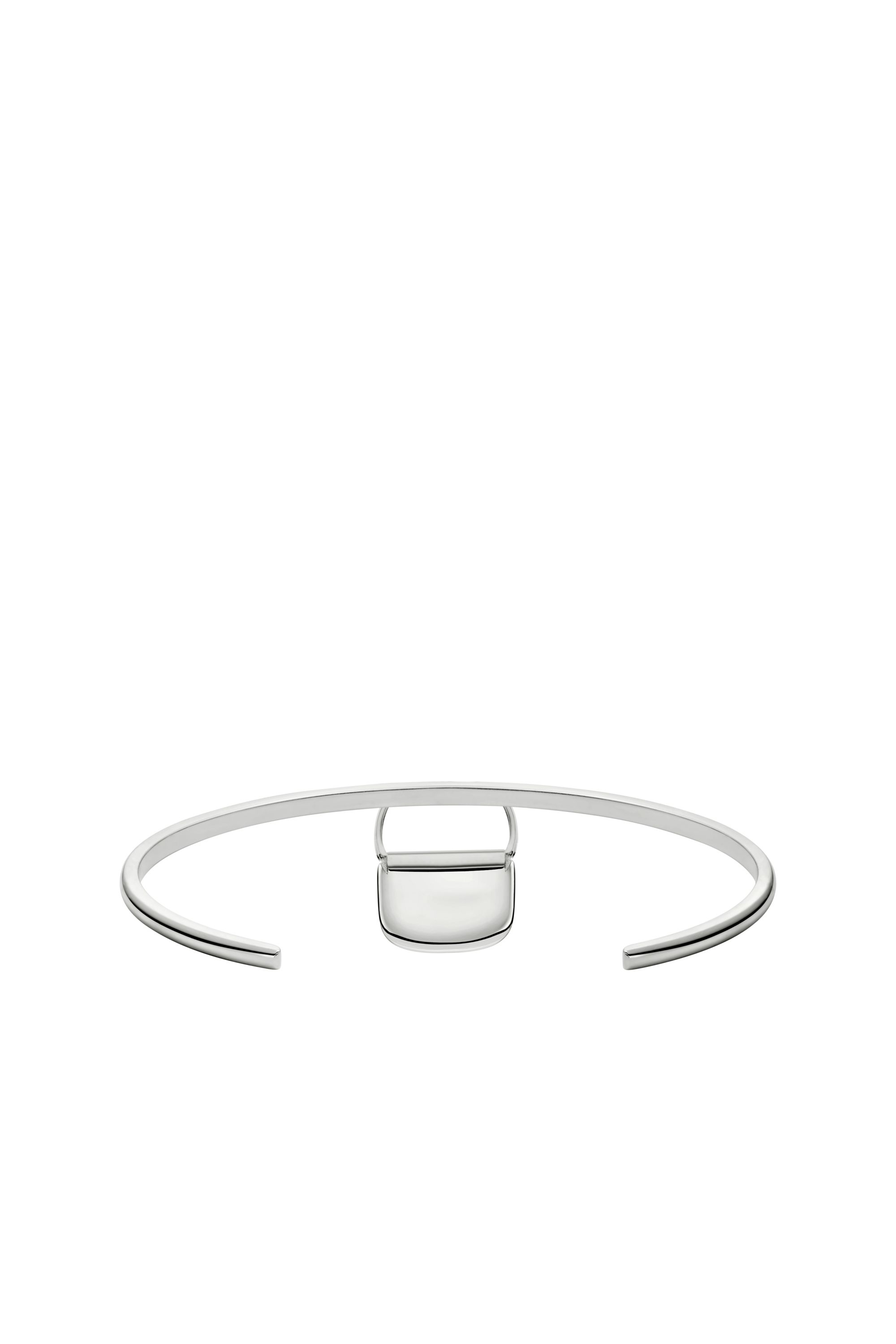 Diesel - DX1621040 JEWELLERY, Bracciale rigido in acciaio Unisex in Argento - 2