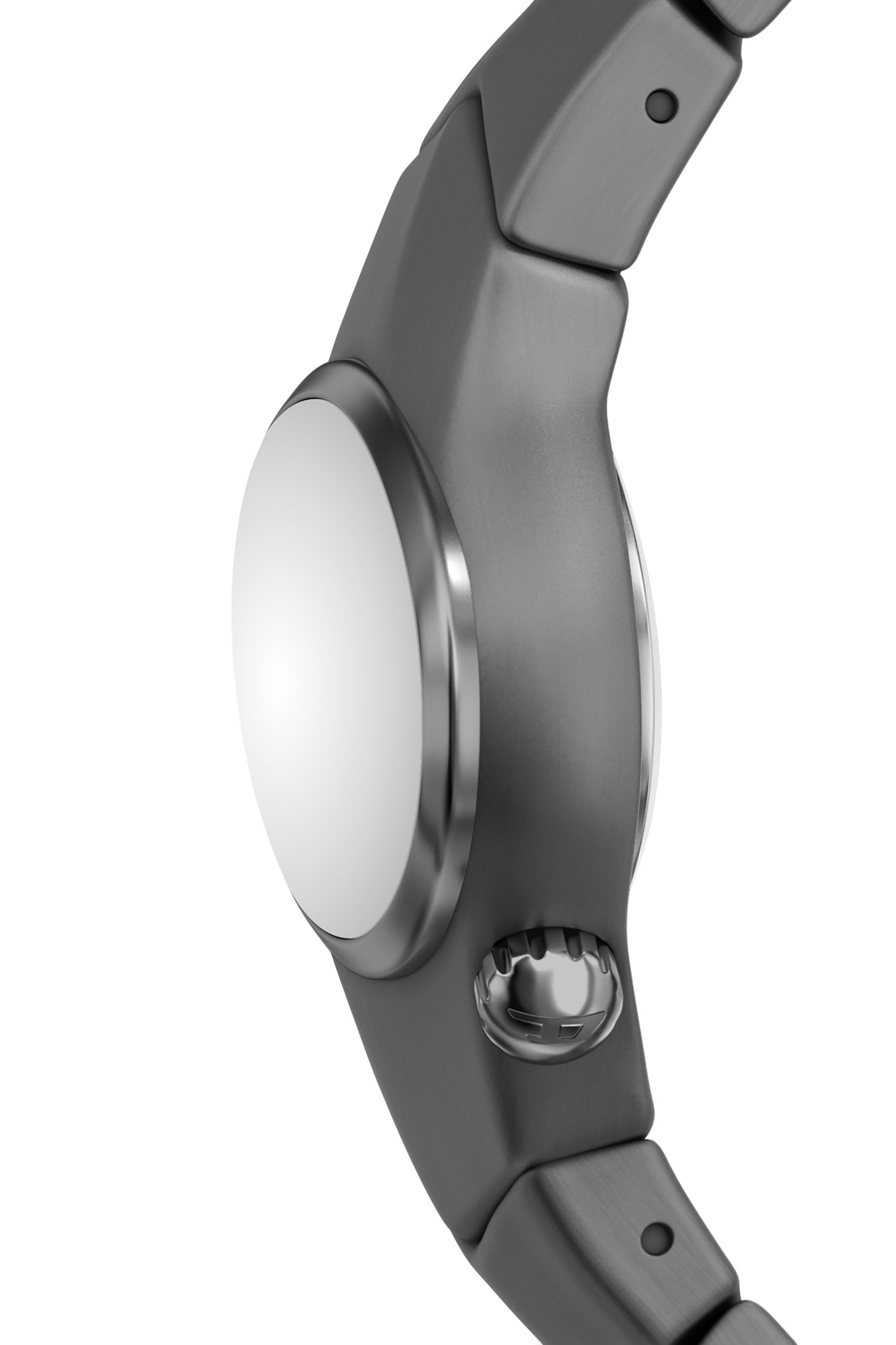 Diesel - DZ2241 WATCH, Orologio D-Rush in acciaio gunmetal Uomo in Grigio - 3