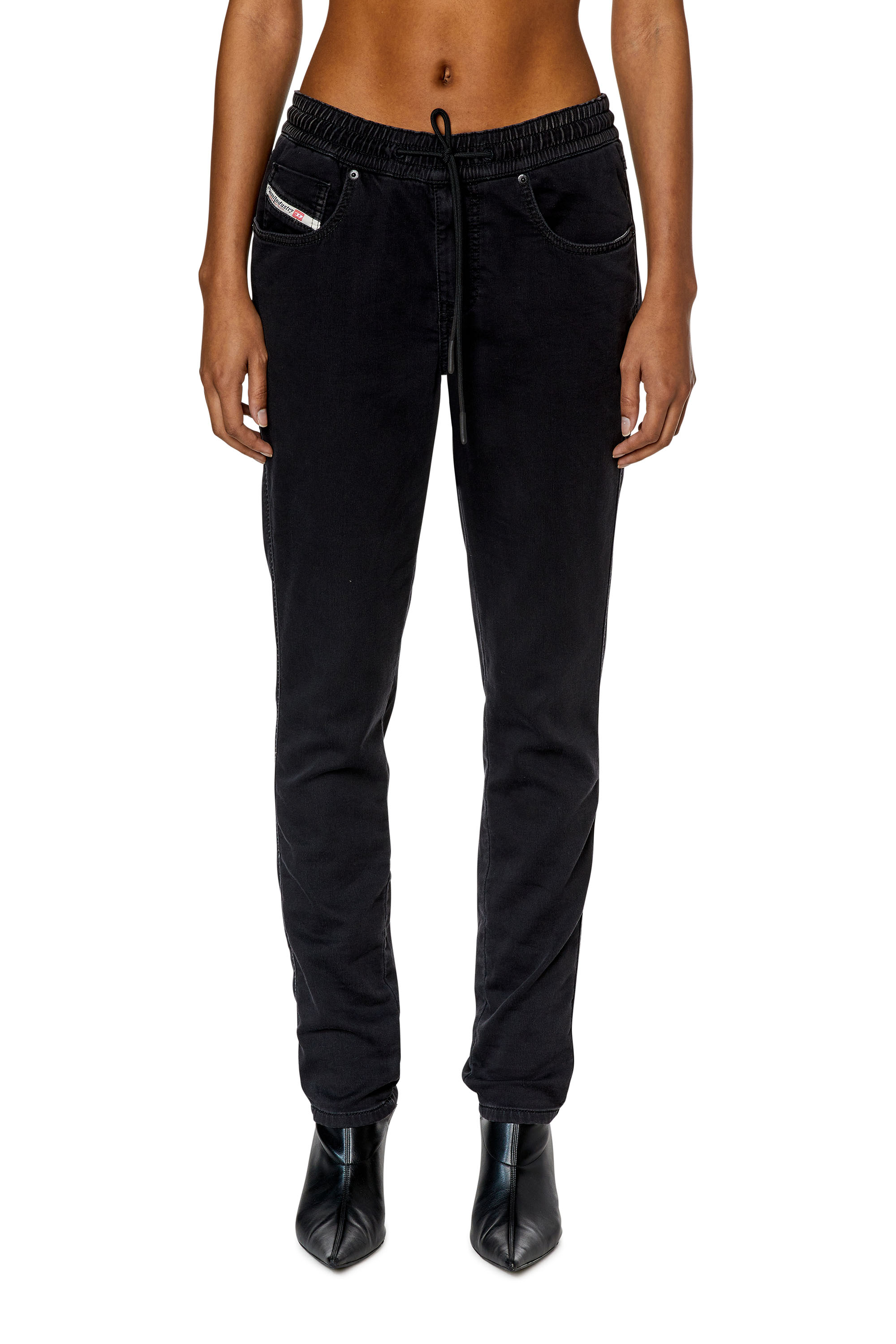 Diesel - D-Tail 068DX Skinny, Nero/Grigio scuro - Image 1