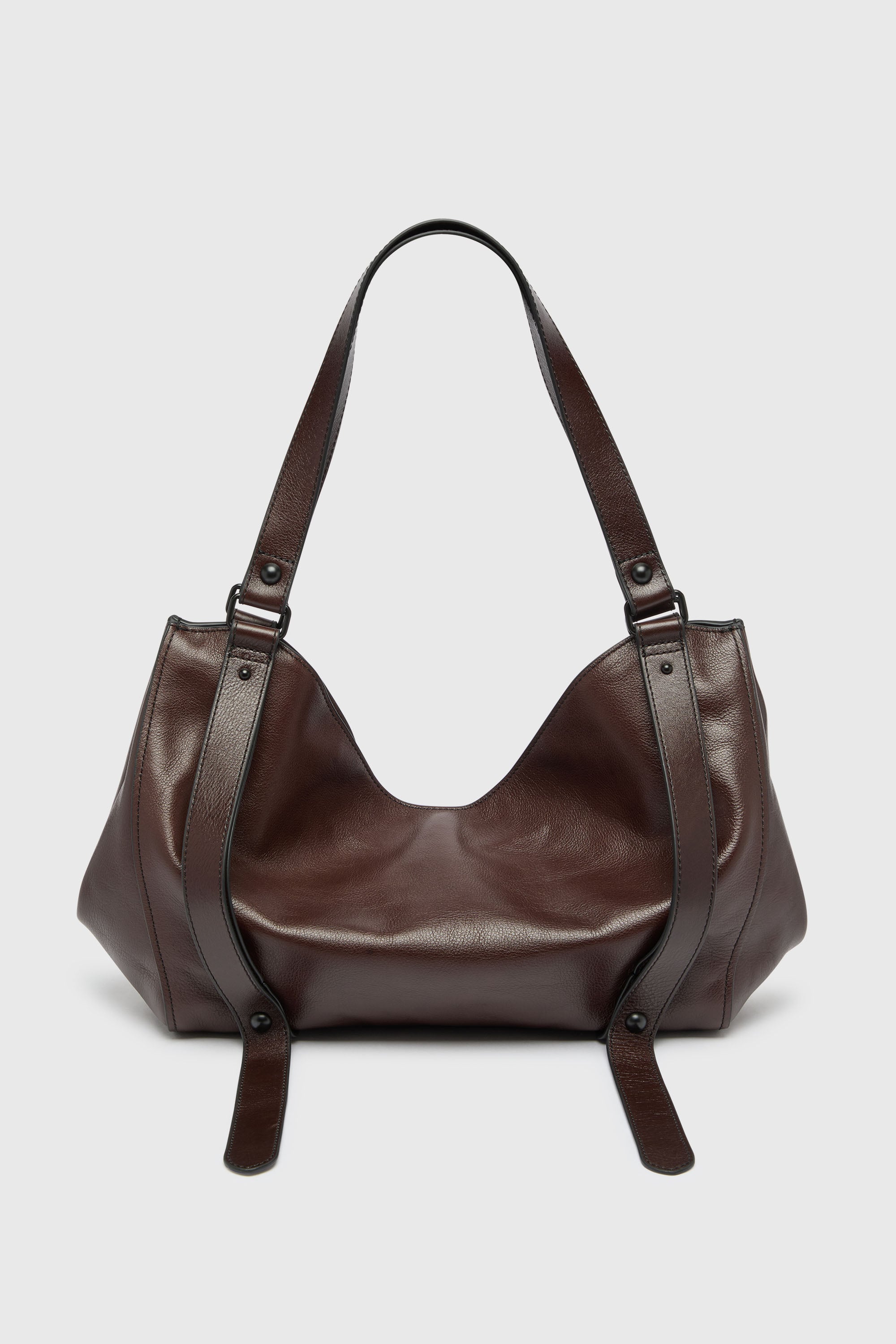 Diesel - D-ONE TOPHANDLE M, D-One - Borsa media a mano media in pelle Unisex in Marrone - 2