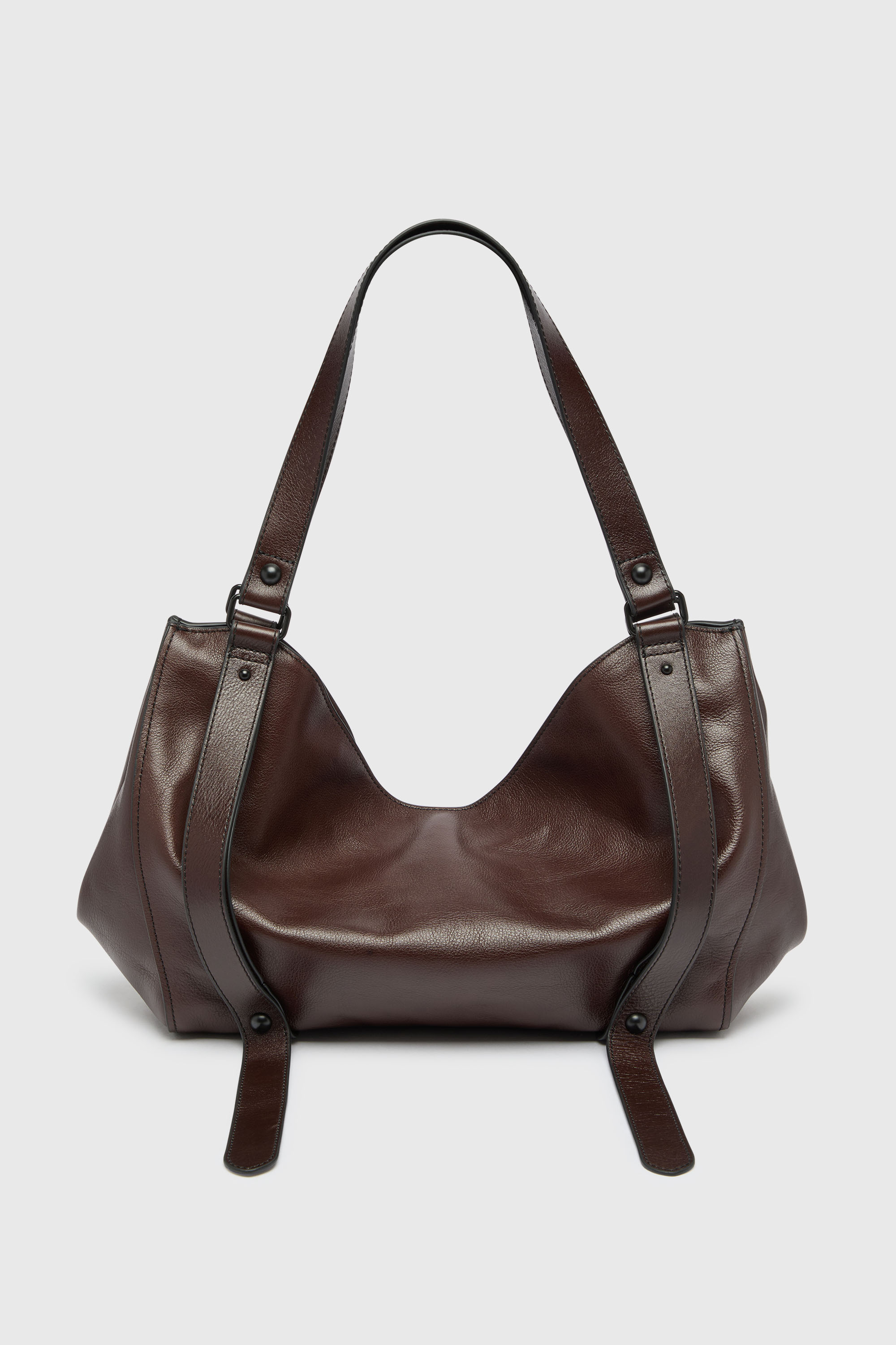 Diesel - D-ONE TOPHANDLE M, D-One - Borsa media a mano media in pelle Unisex in Marrone - 3
